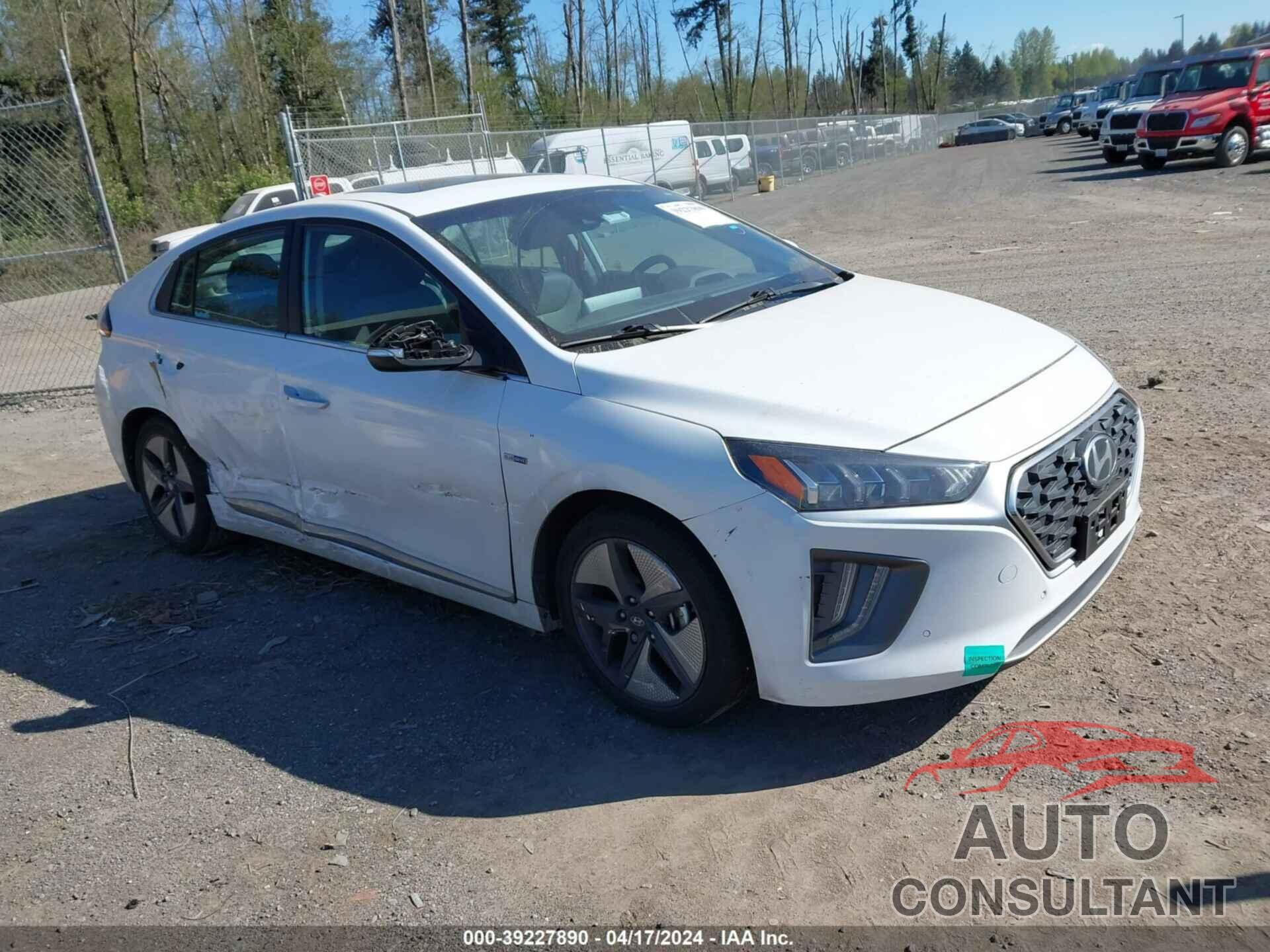 HYUNDAI IONIQ HYBRID 2020 - KMHC05LC6LU209476