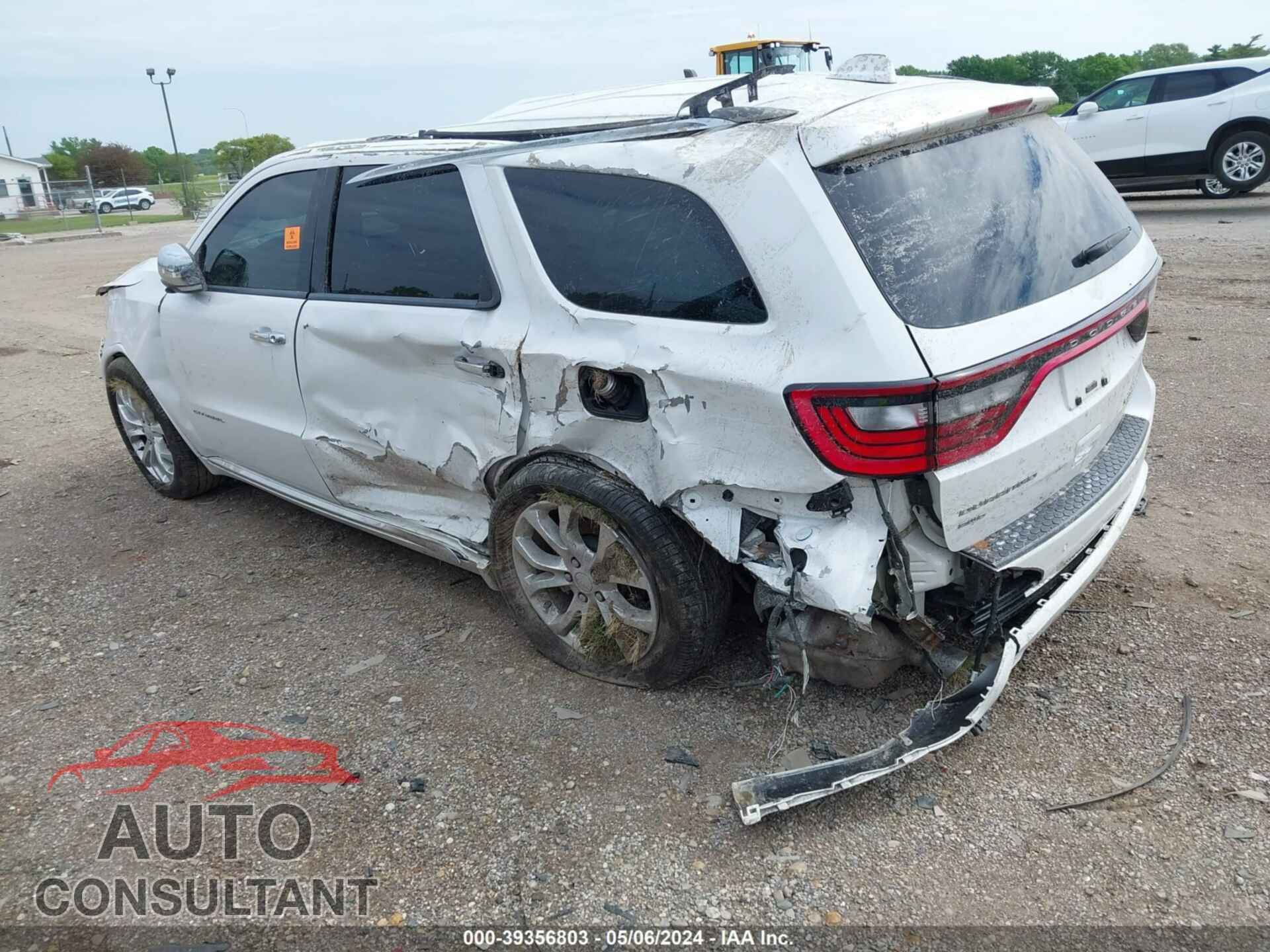 DODGE DURANGO 2017 - 1C4RDJEG6HC907353