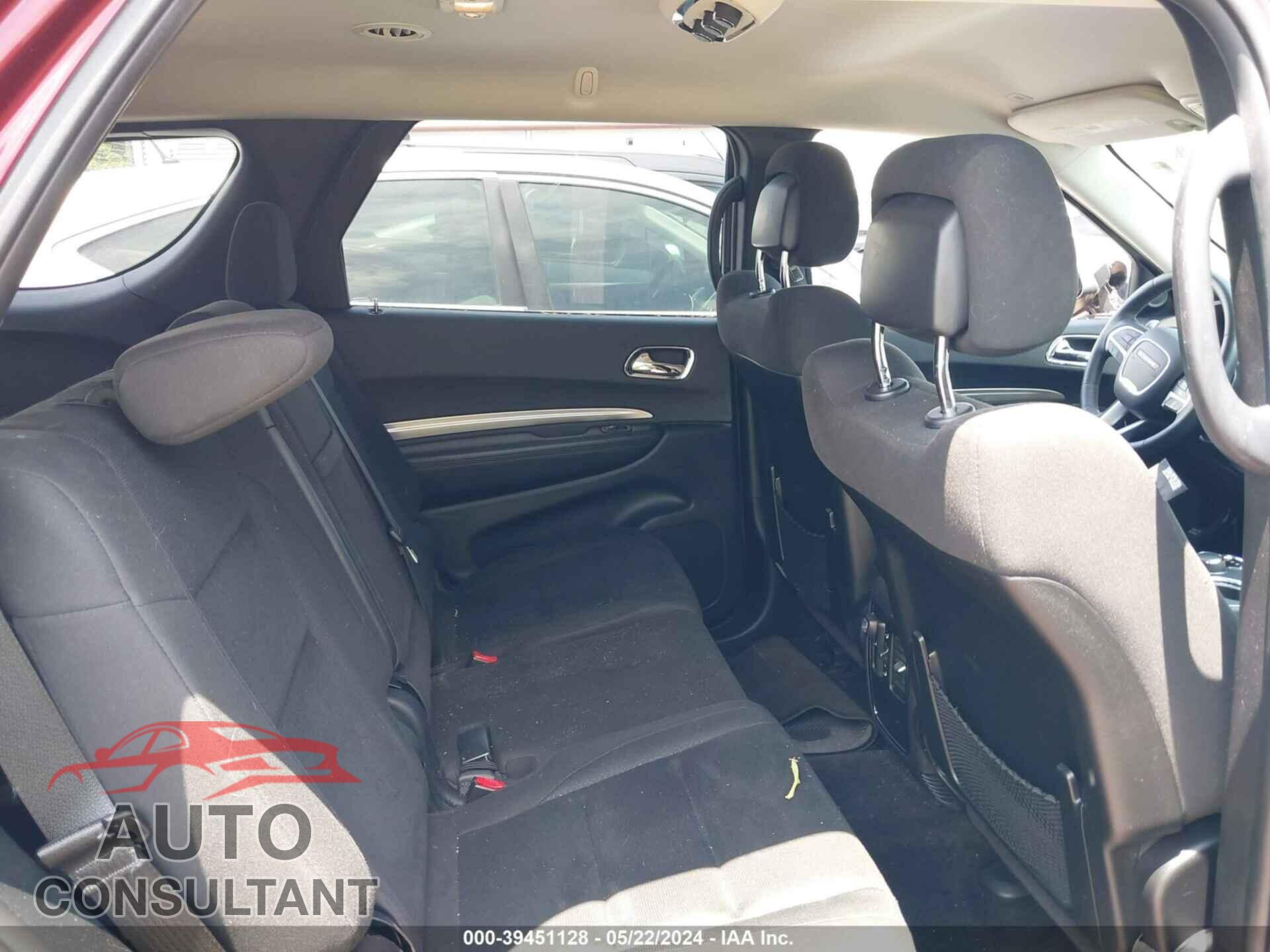 DODGE DURANGO 2017 - 1C4RDHAG4HC748444