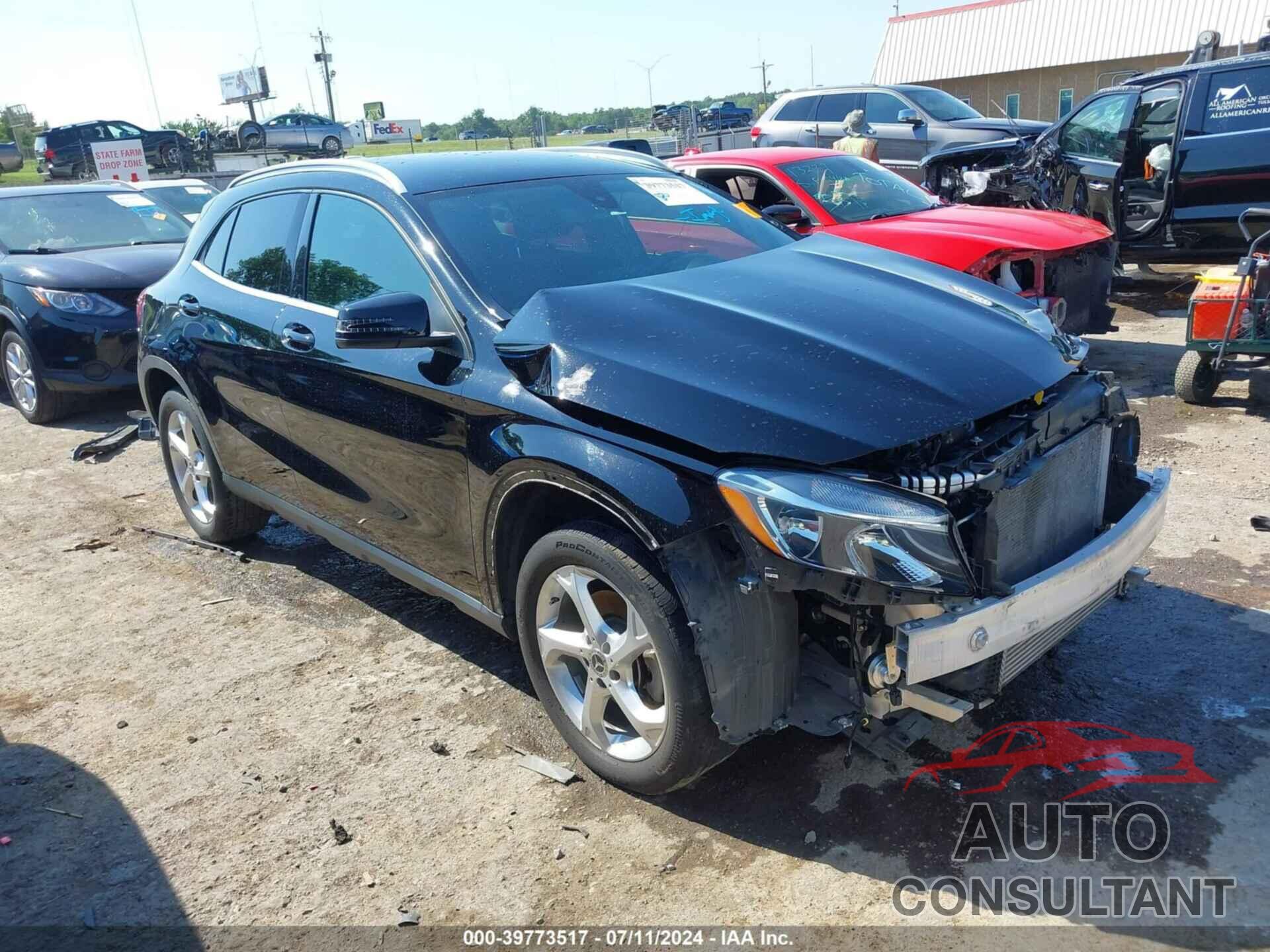 MERCEDES-BENZ GLA 250 2018 - WDCTG4EB7JJ459610