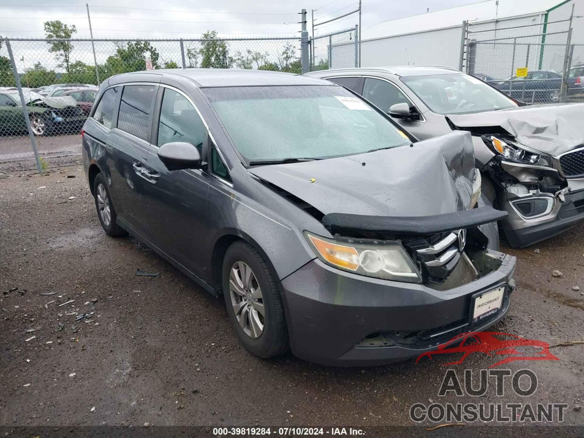 HONDA ODYSSEY 2016 - 5FNRL5H37GB078460