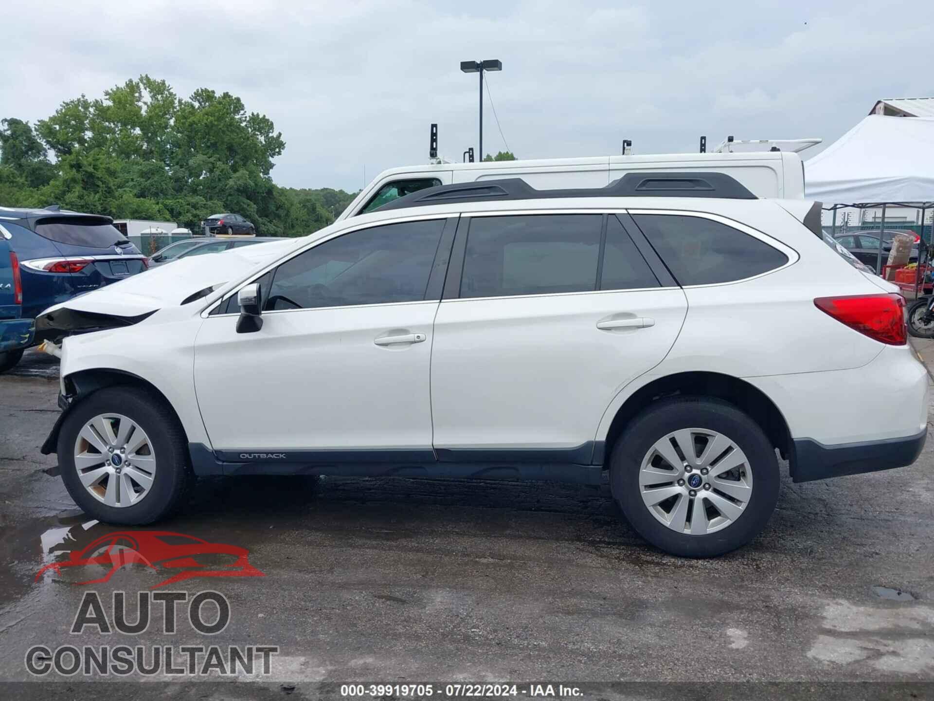 SUBARU OUTBACK 2017 - 4S4BSAFC6H3295332