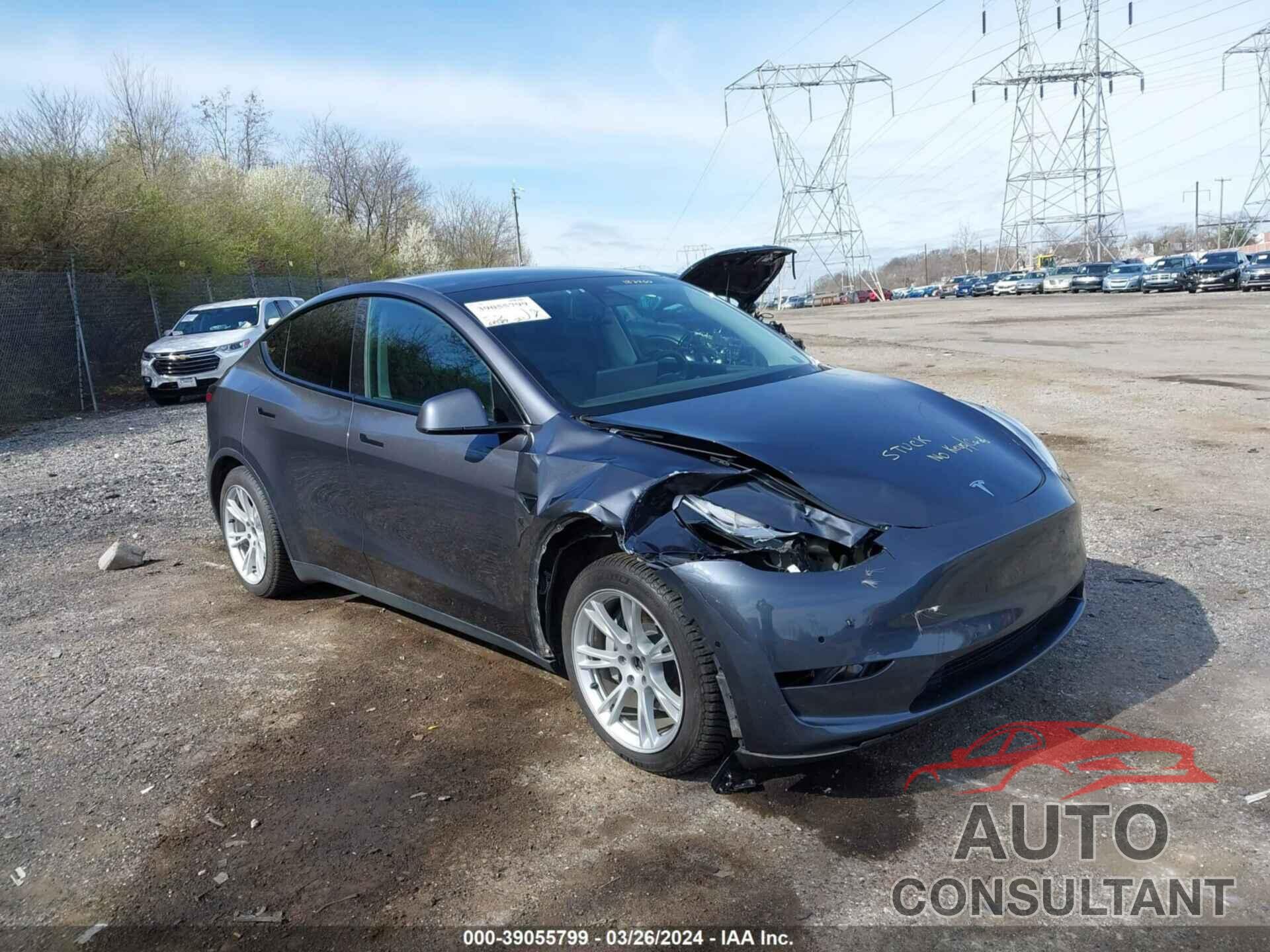 TESLA MODEL Y 2021 - 5YJYGAEE3MF187850