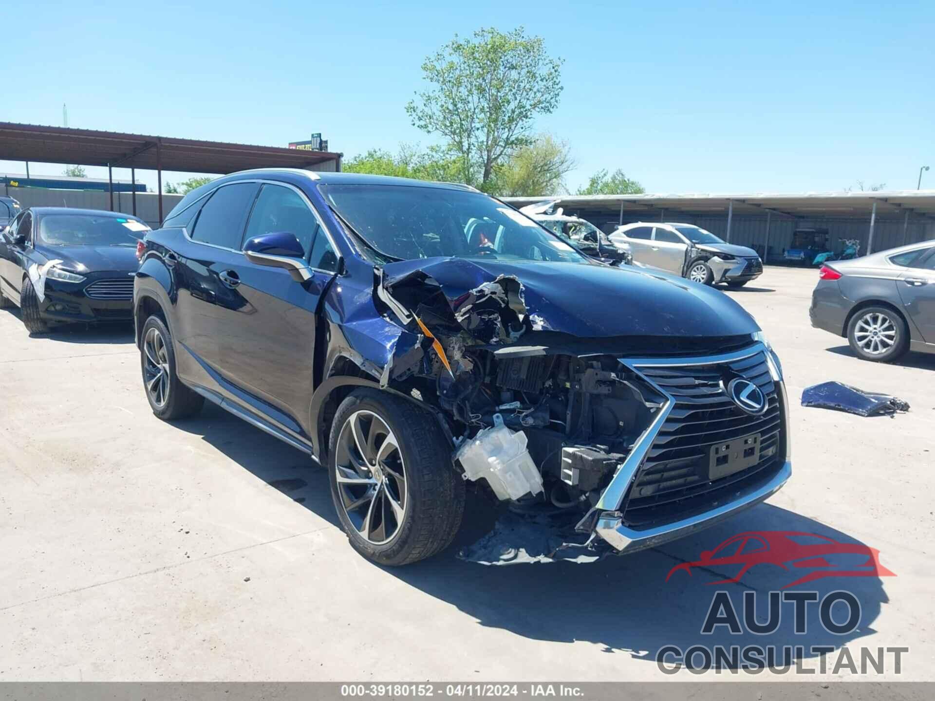 LEXUS RX 2016 - 2T2ZZMCA6GC020158