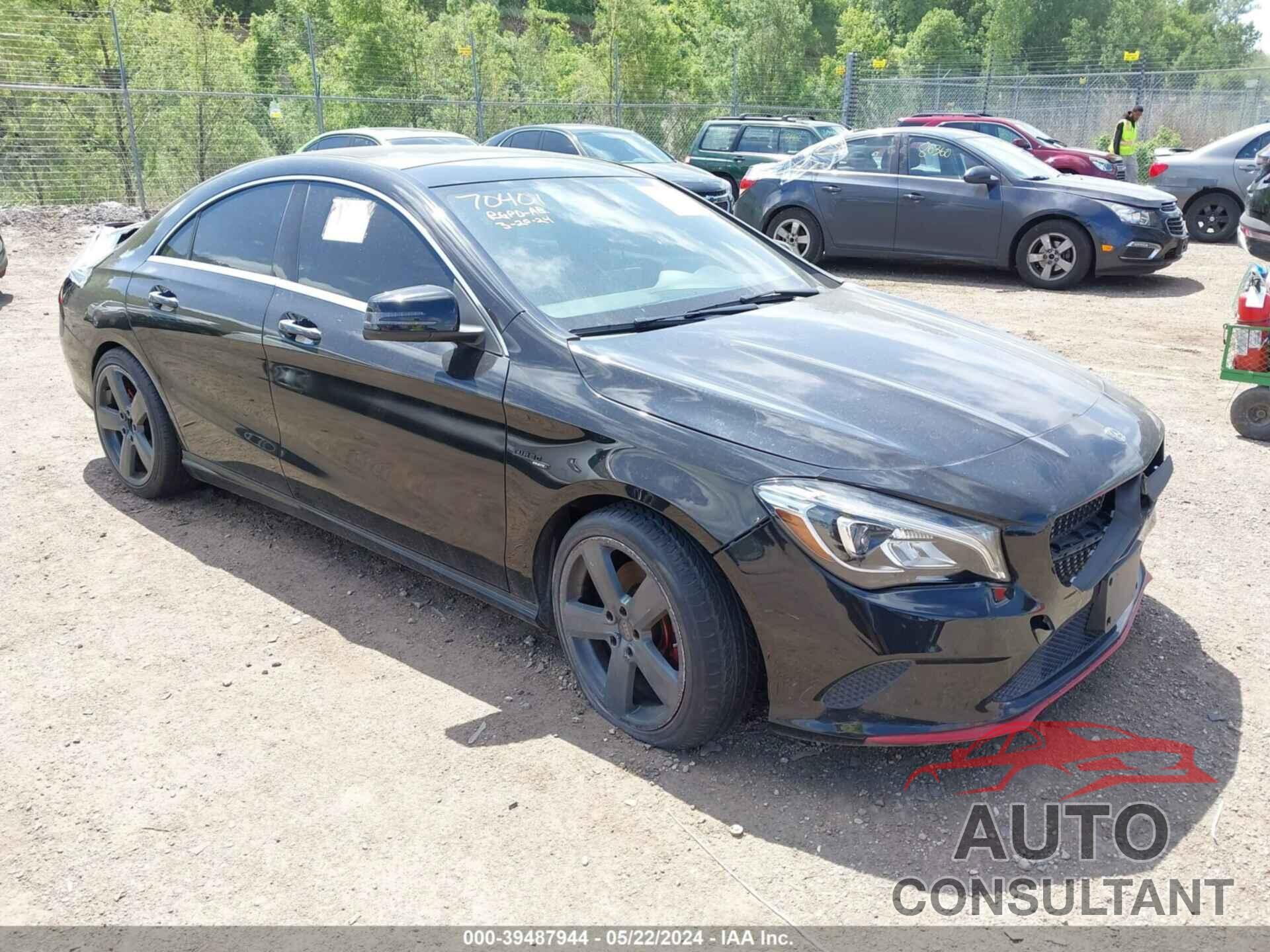 MERCEDES-BENZ CLA 250 2018 - WDDSJ4GB8JN548035