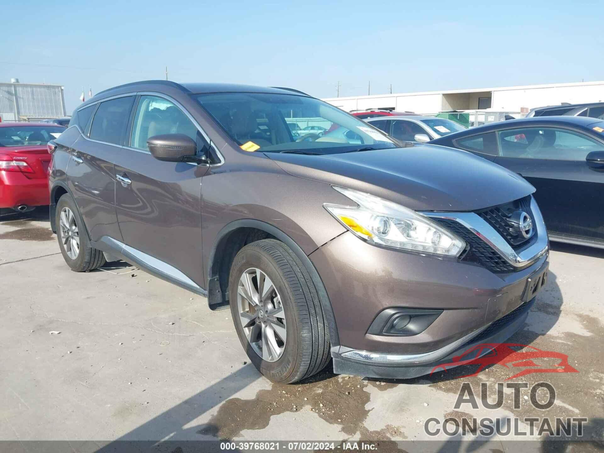 NISSAN MURANO 2017 - 5N1AZ2MH7HN125559