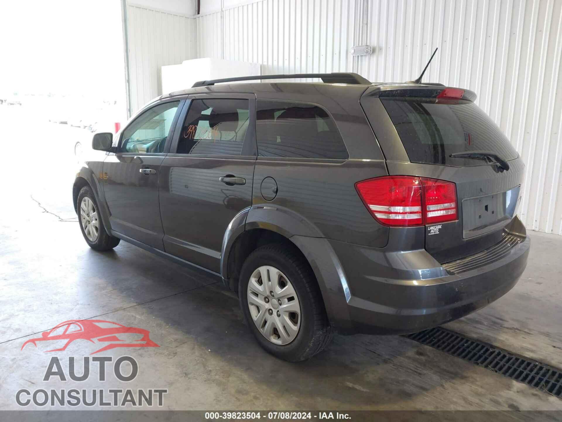 DODGE JOURNEY 2017 - 3C4PDCAB3HT709458