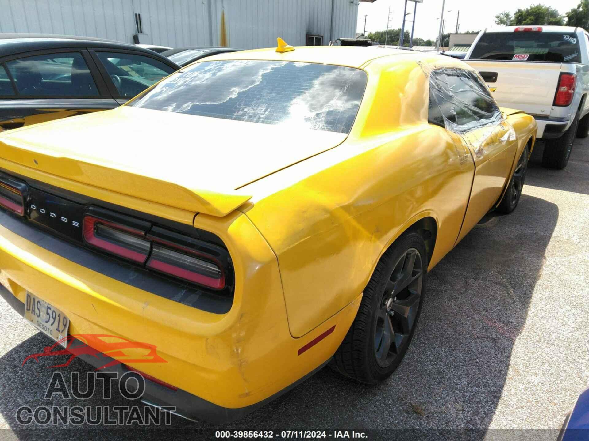 DODGE CHALLENGER 2018 - 2C3CDZAG1JH228124