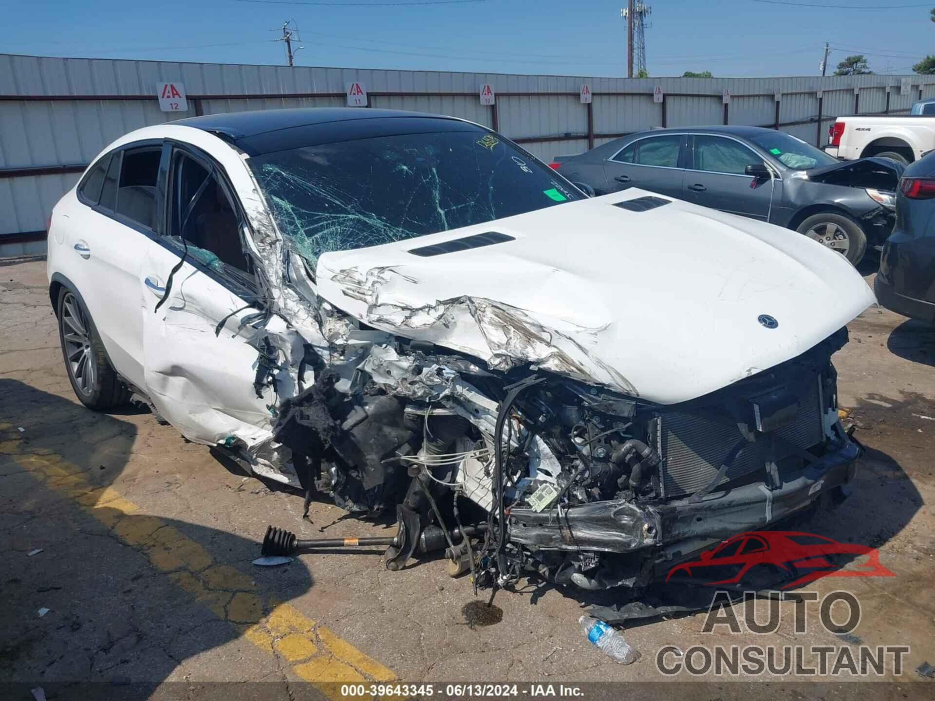 MERCEDES-BENZ AMG GLE 43 COUPE 2019 - 4JGED6EB6KA126878