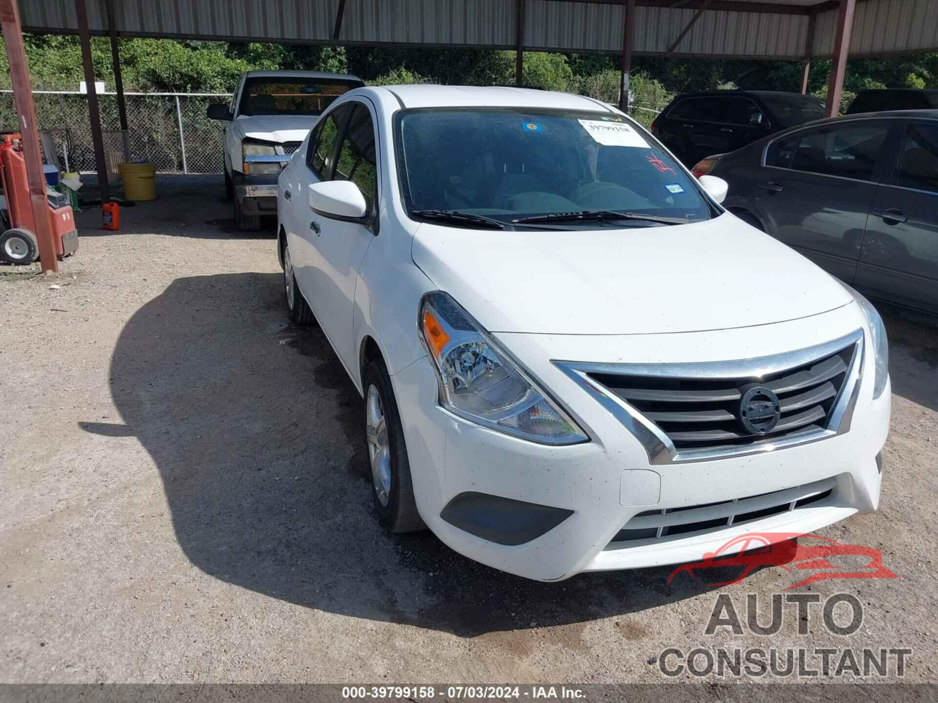 NISSAN VERSA 2016 - 3N1CN7APXGL846543