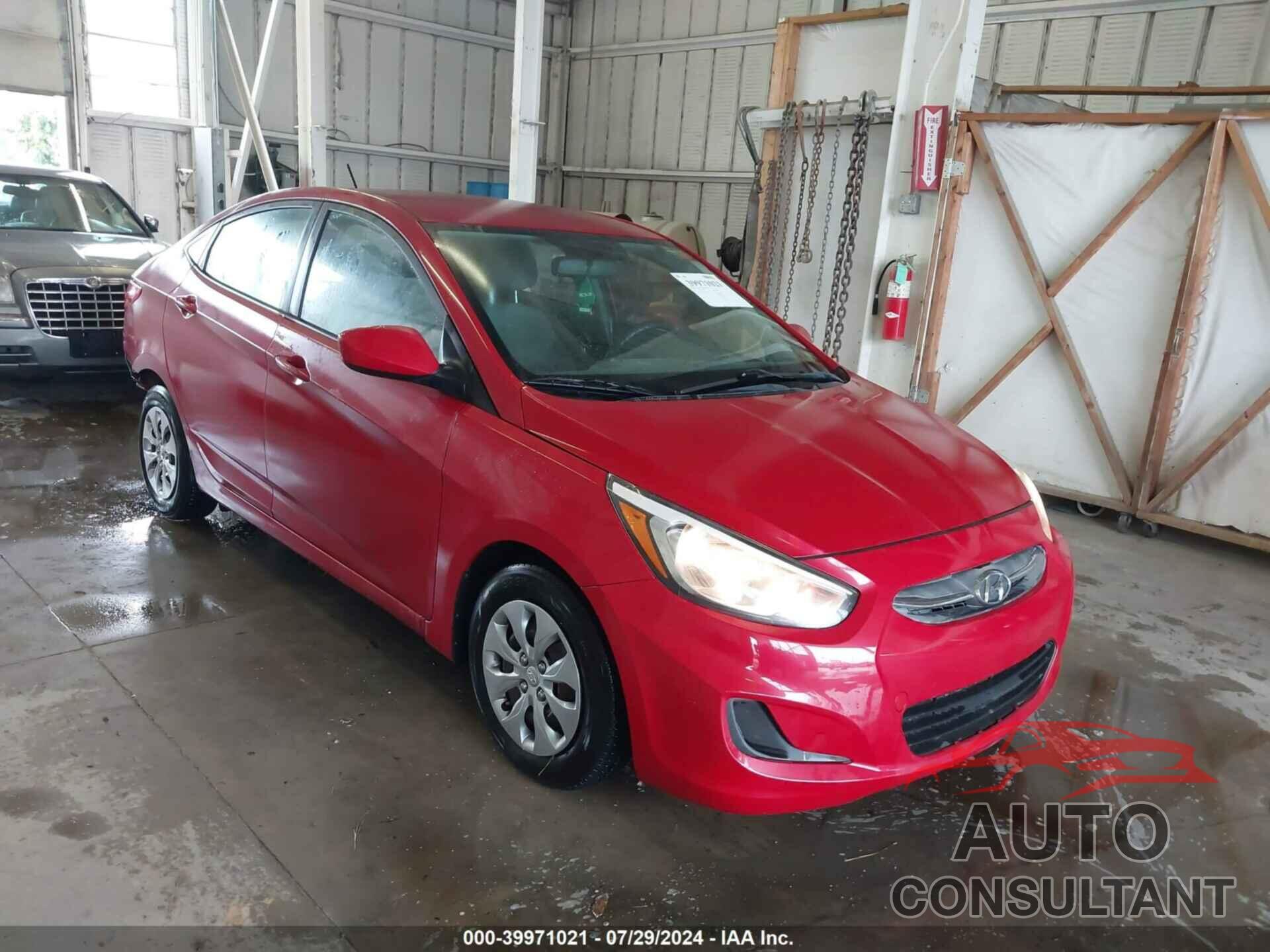 HYUNDAI ACCENT 2017 - KMHCT4AEXHU206352