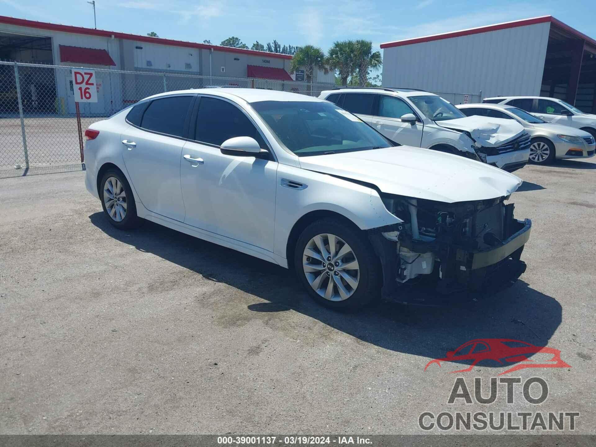 KIA OPTIMA 2017 - 5XXGT4L36HG126926