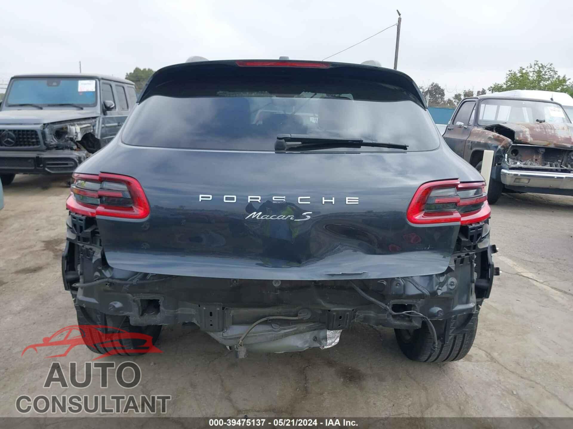 PORSCHE MACAN 2017 - WP1AB2A59HLB18111