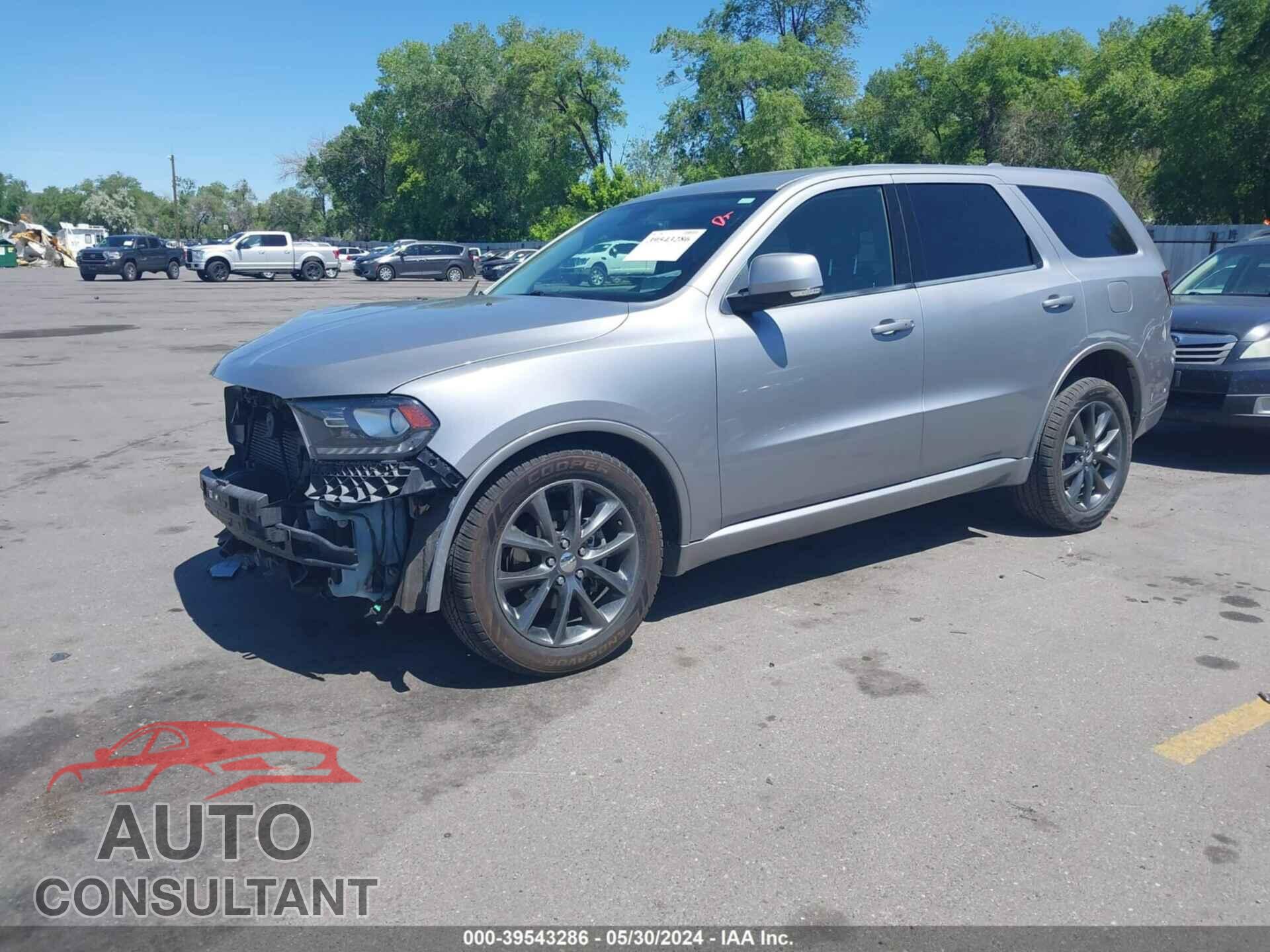 DODGE DURANGO 2018 - 1C4RDJDG3JC290601
