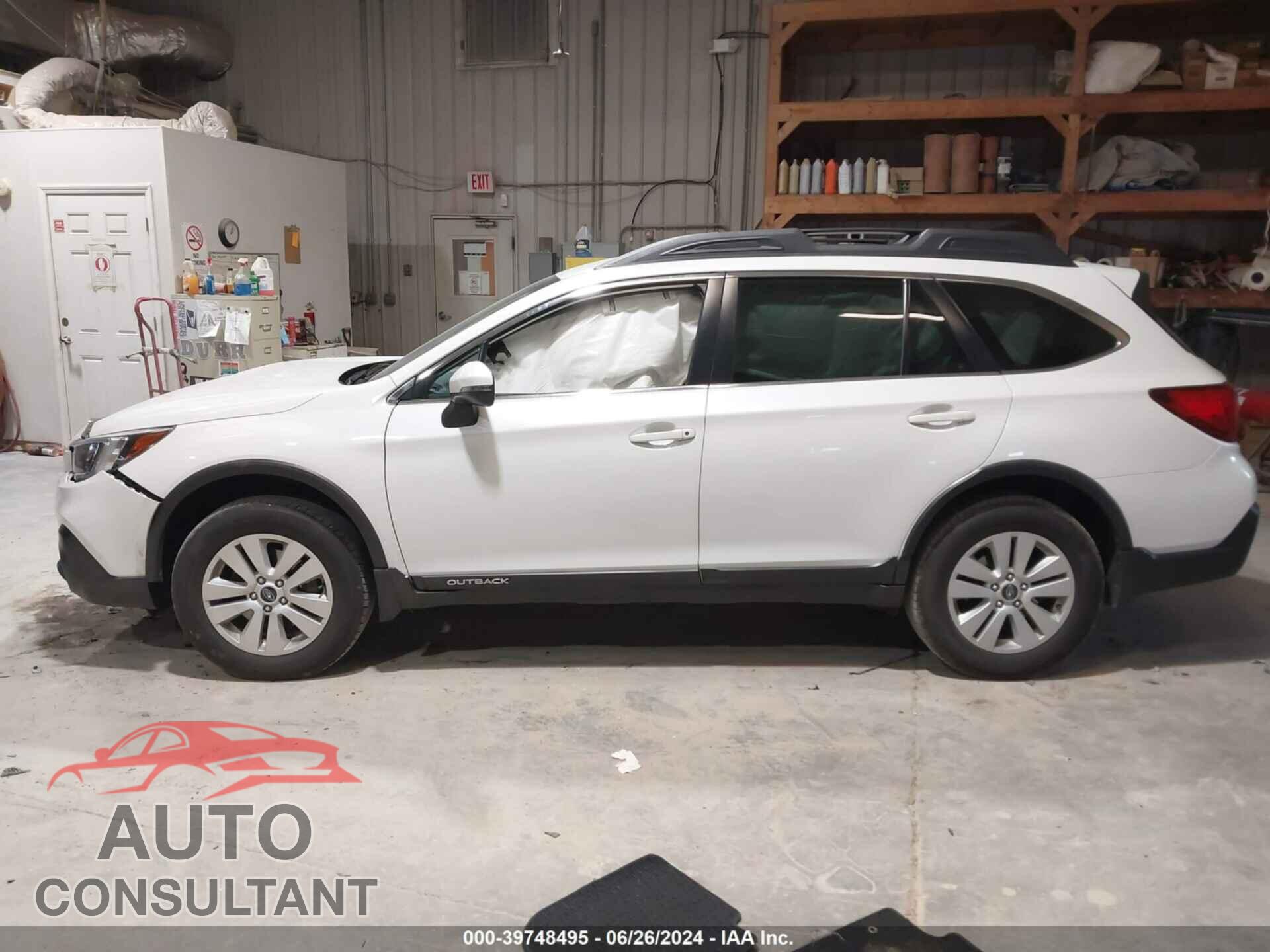 SUBARU OUTBACK 2019 - 4S4BSAFC2K3367246