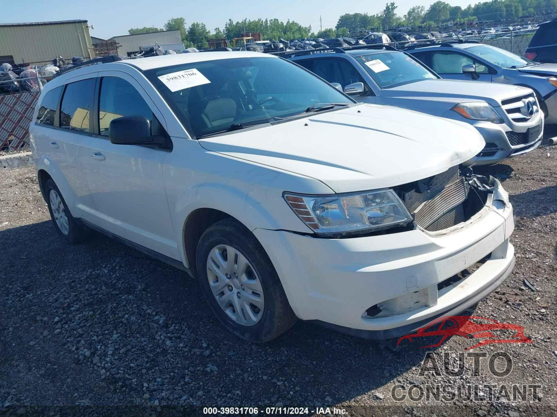 DODGE JOURNEY 2016 - 3C4PDCAB9GT208783