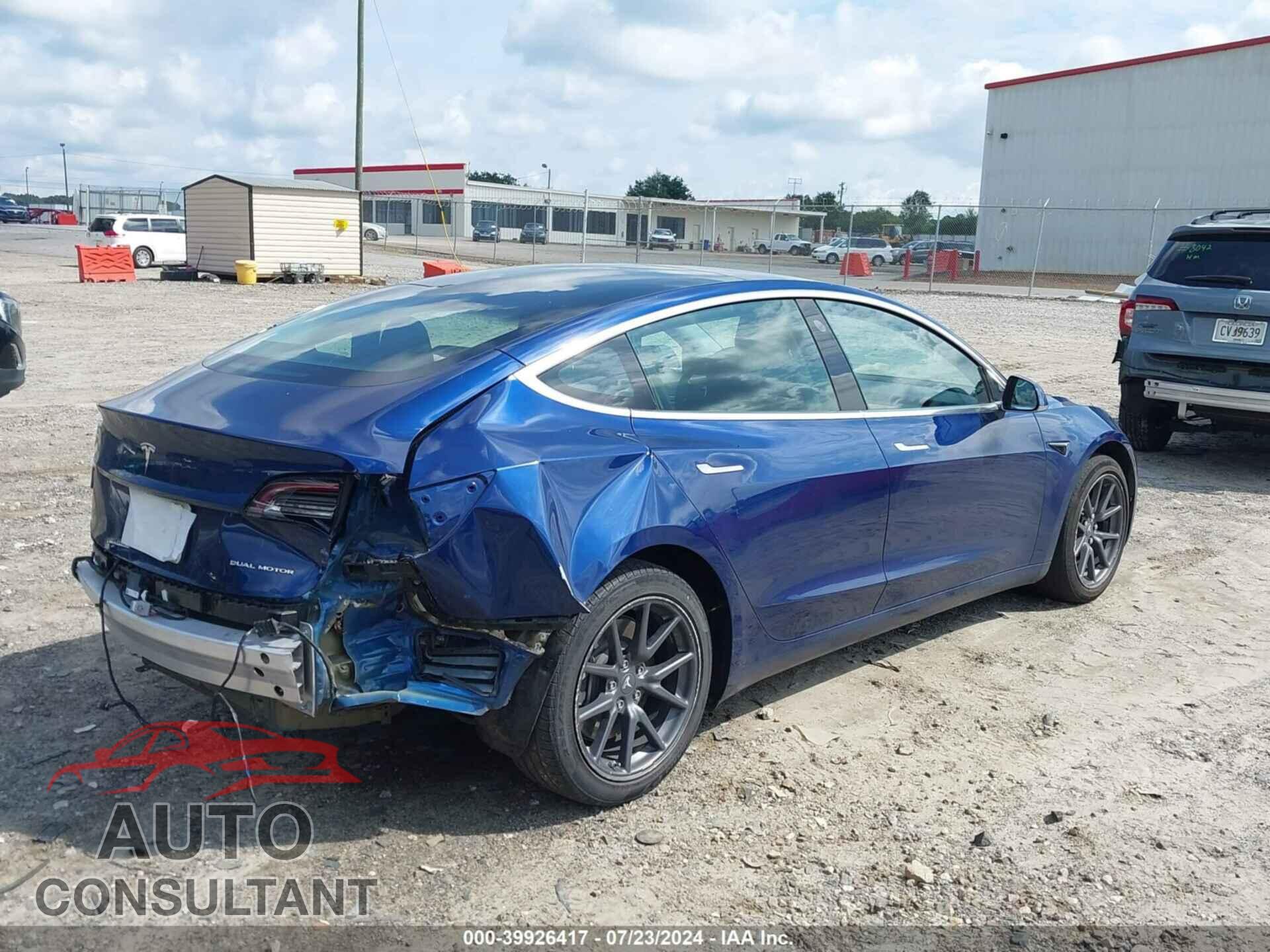 TESLA MODEL 3 2019 - 5YJ3E1EB7KF442129