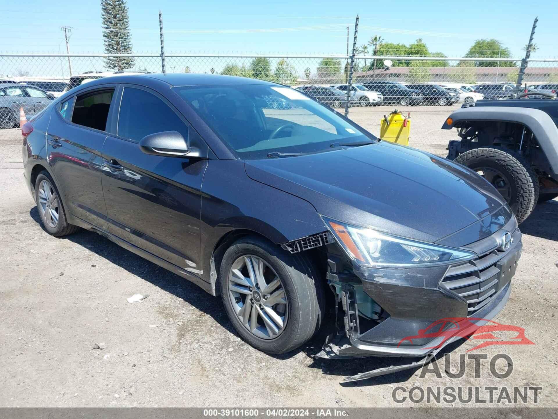 HYUNDAI ELANTRA 2020 - 5NPD84LF2LH581901