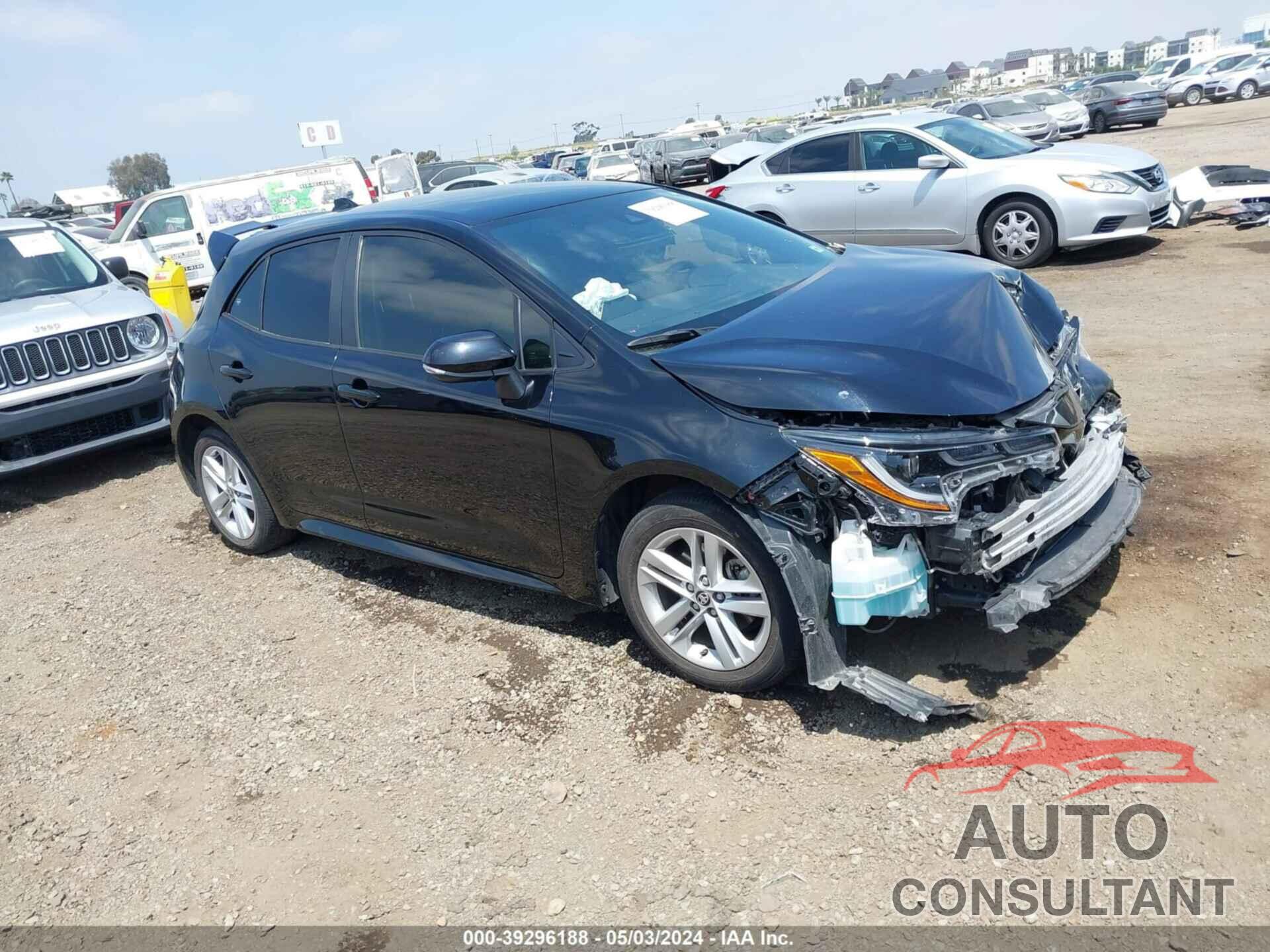 TOYOTA COROLLA 2022 - JTNB4MBE0N3166758