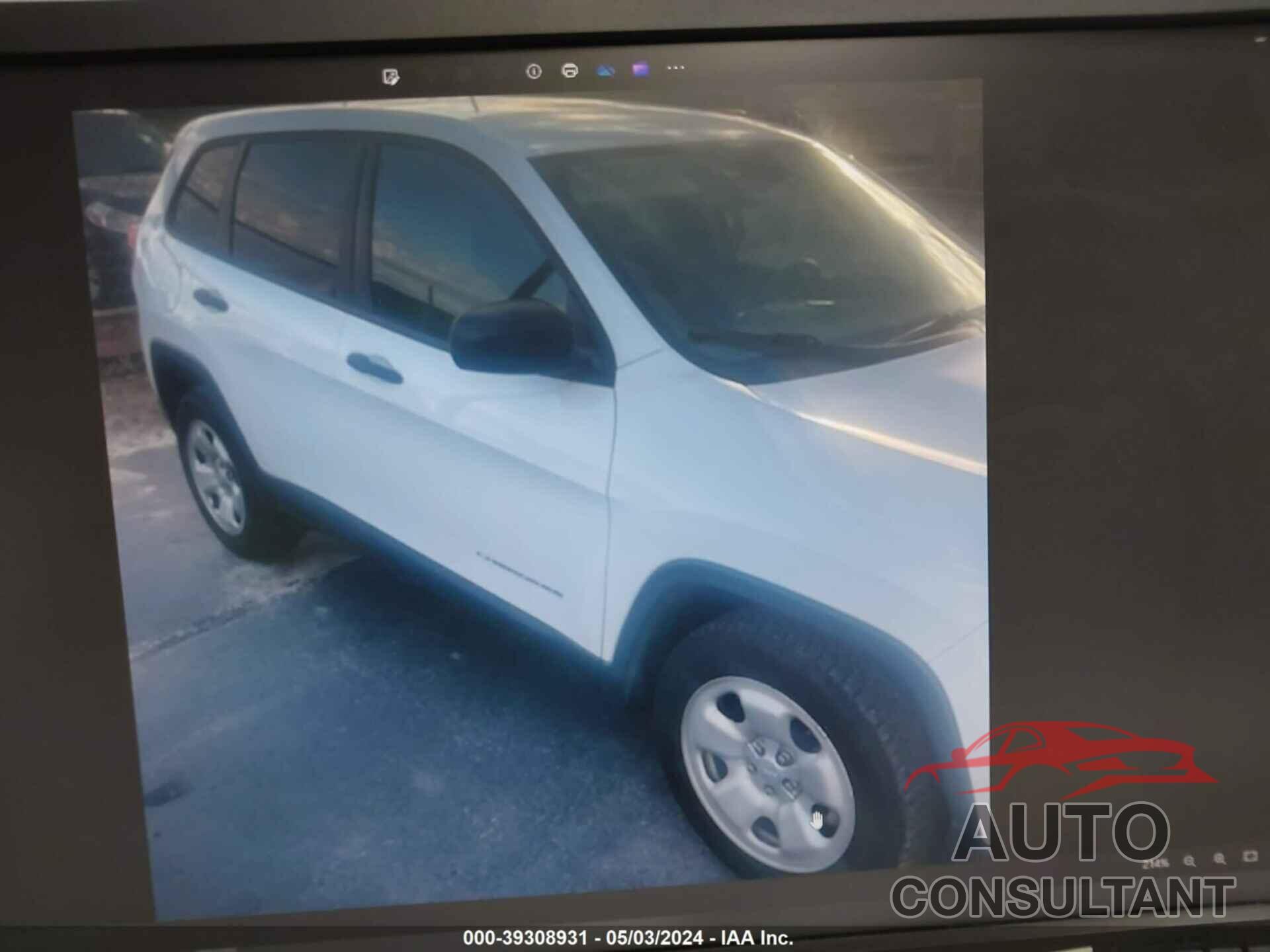 JEEP CHEROKEE 2017 - 1C4PJMAB8HW668480