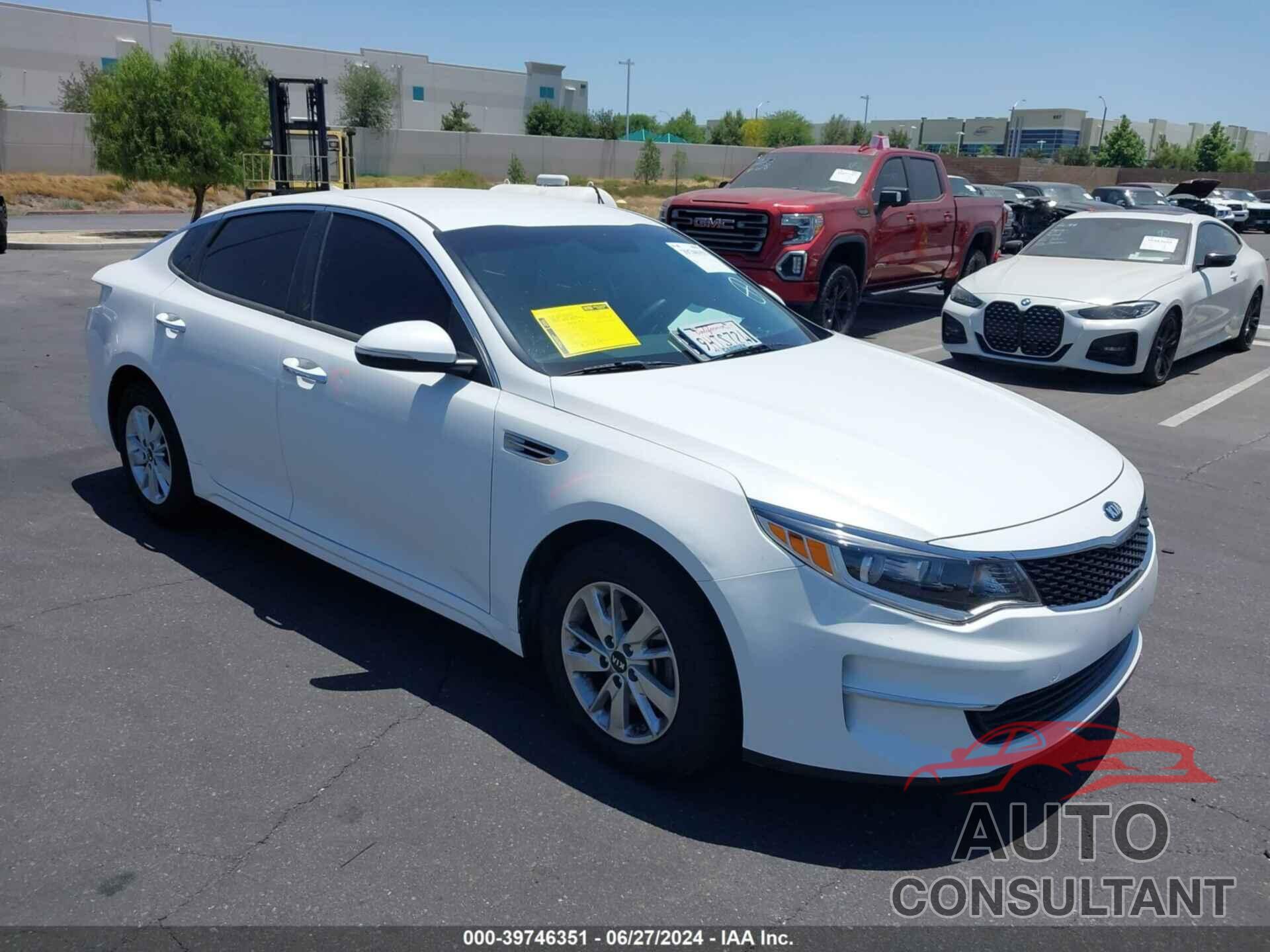 KIA OPTIMA 2016 - KNAGT4L32G5103871