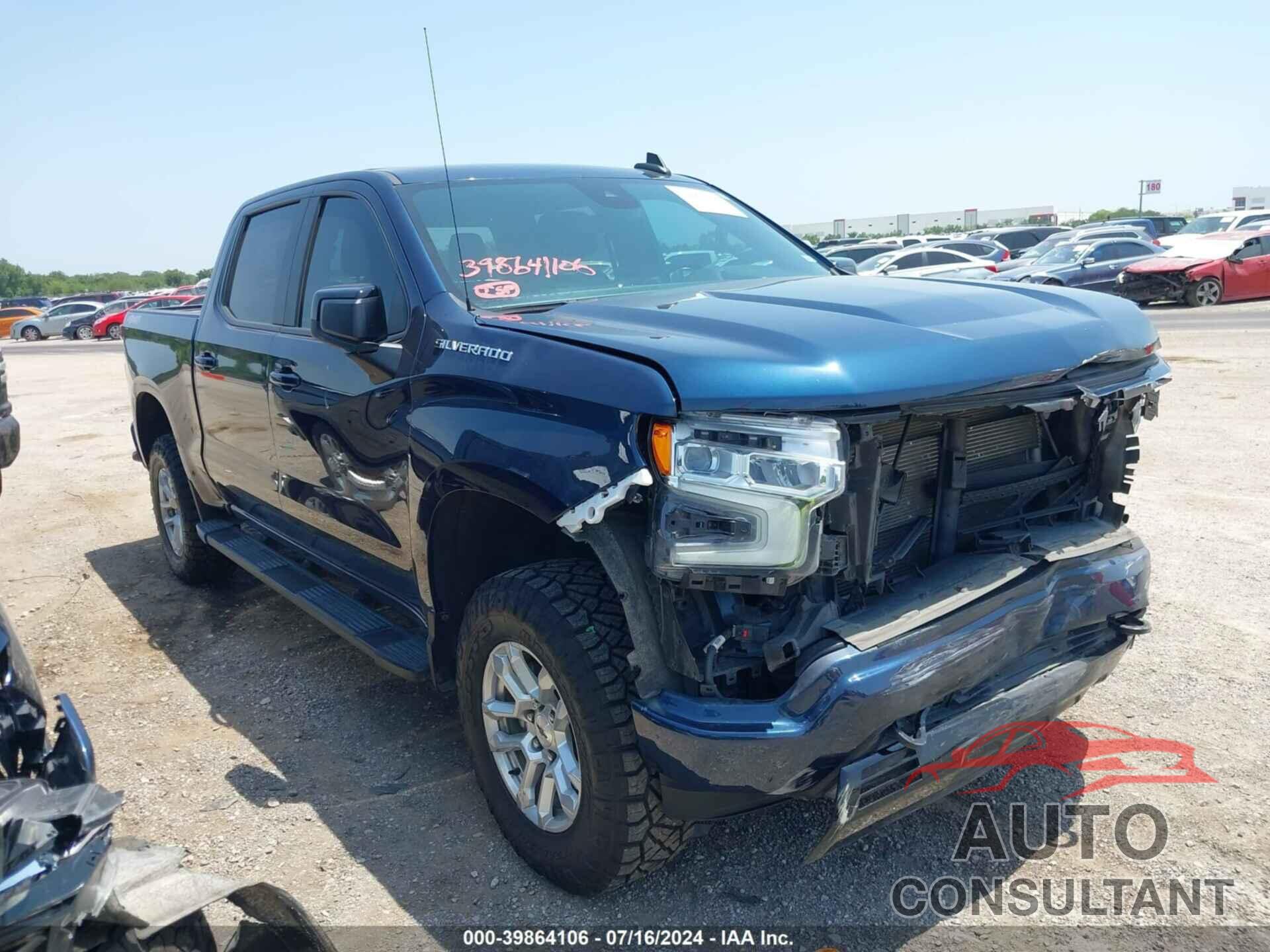 CHEVROLET SILVERADO 1500 2022 - 3GCUDEED0NG527988