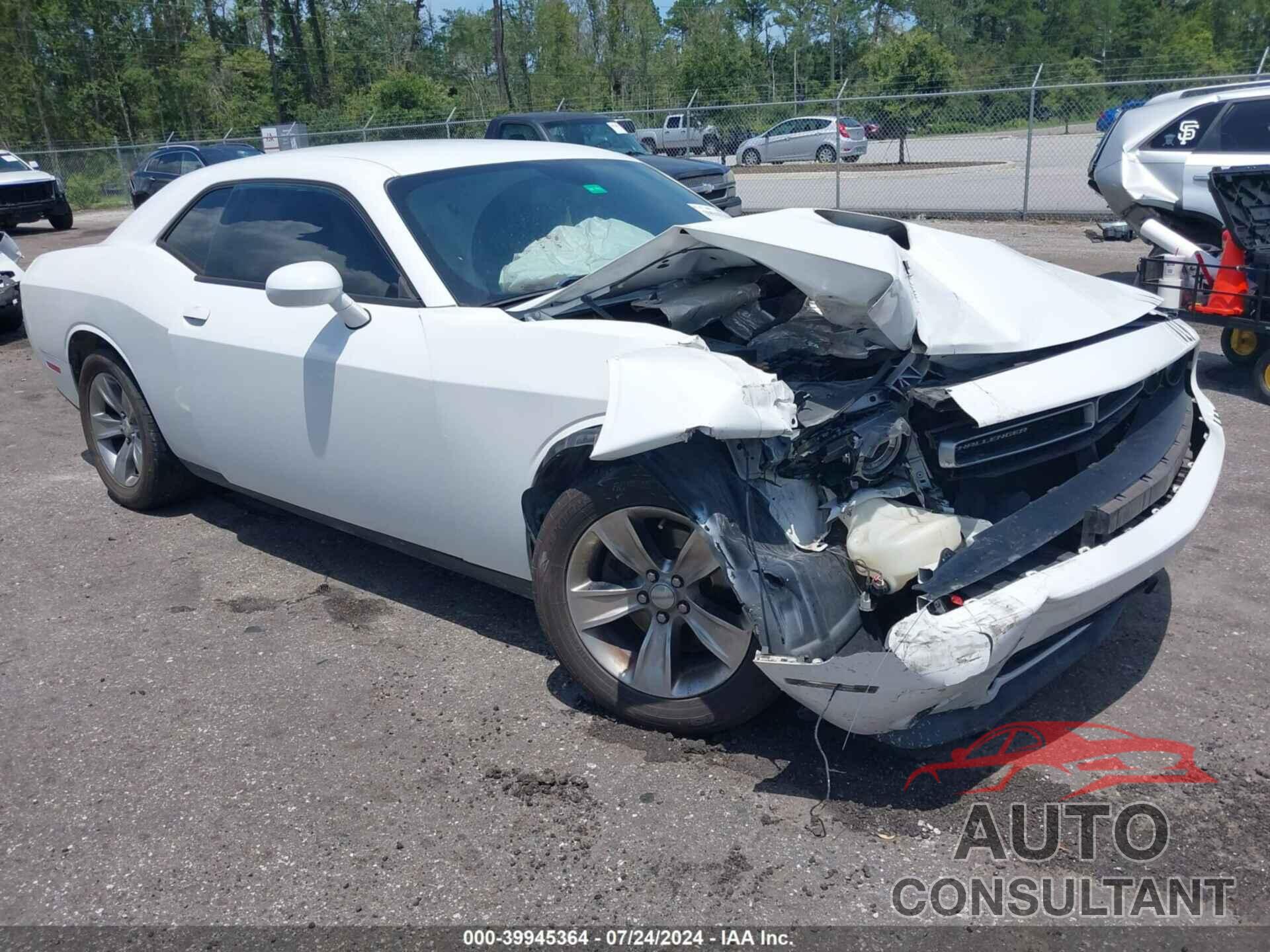 DODGE CHALLENGER 2016 - 2C3CDZAG8GH113464