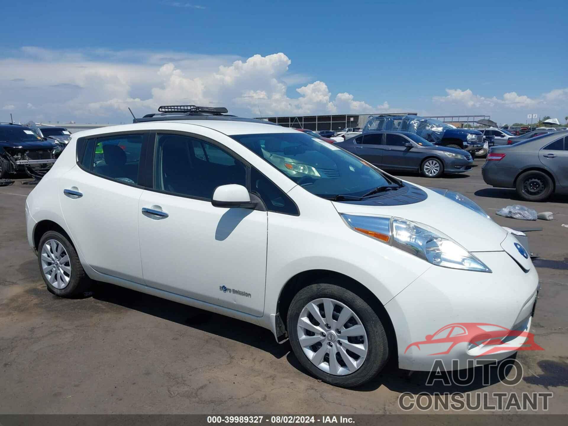 NISSAN LEAF 2017 - 1N4BZ0CP2HC303238
