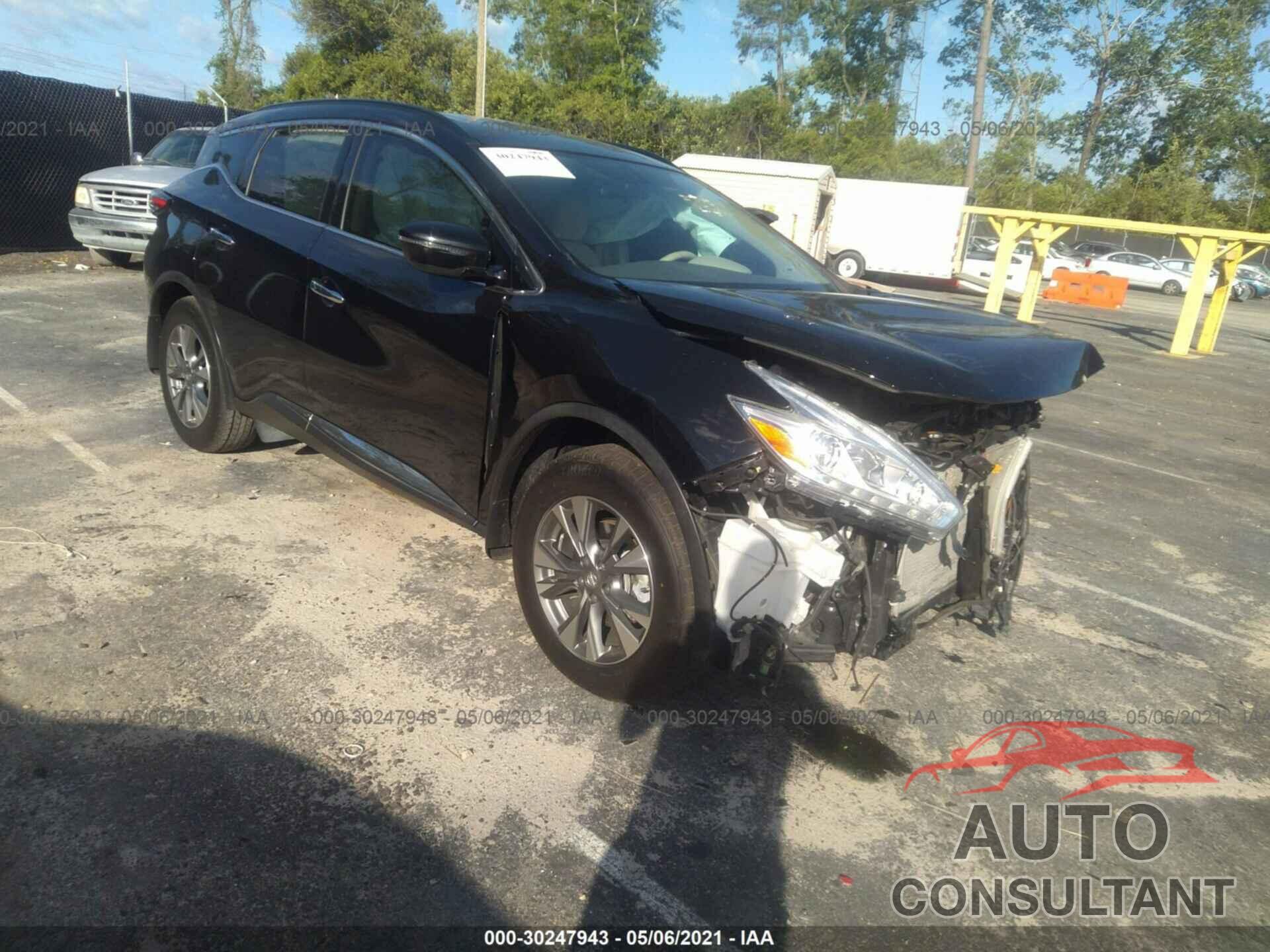 NISSAN MURANO 2016 - 5N1AZ2MG3GN171170