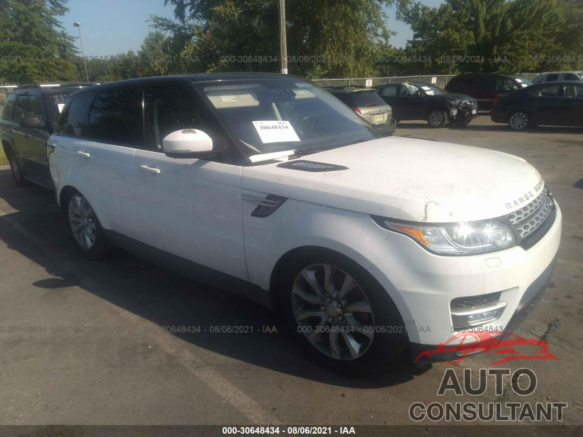LAND ROVER RANGE ROVER SPORT 2016 - SALWR2VF0GA562518