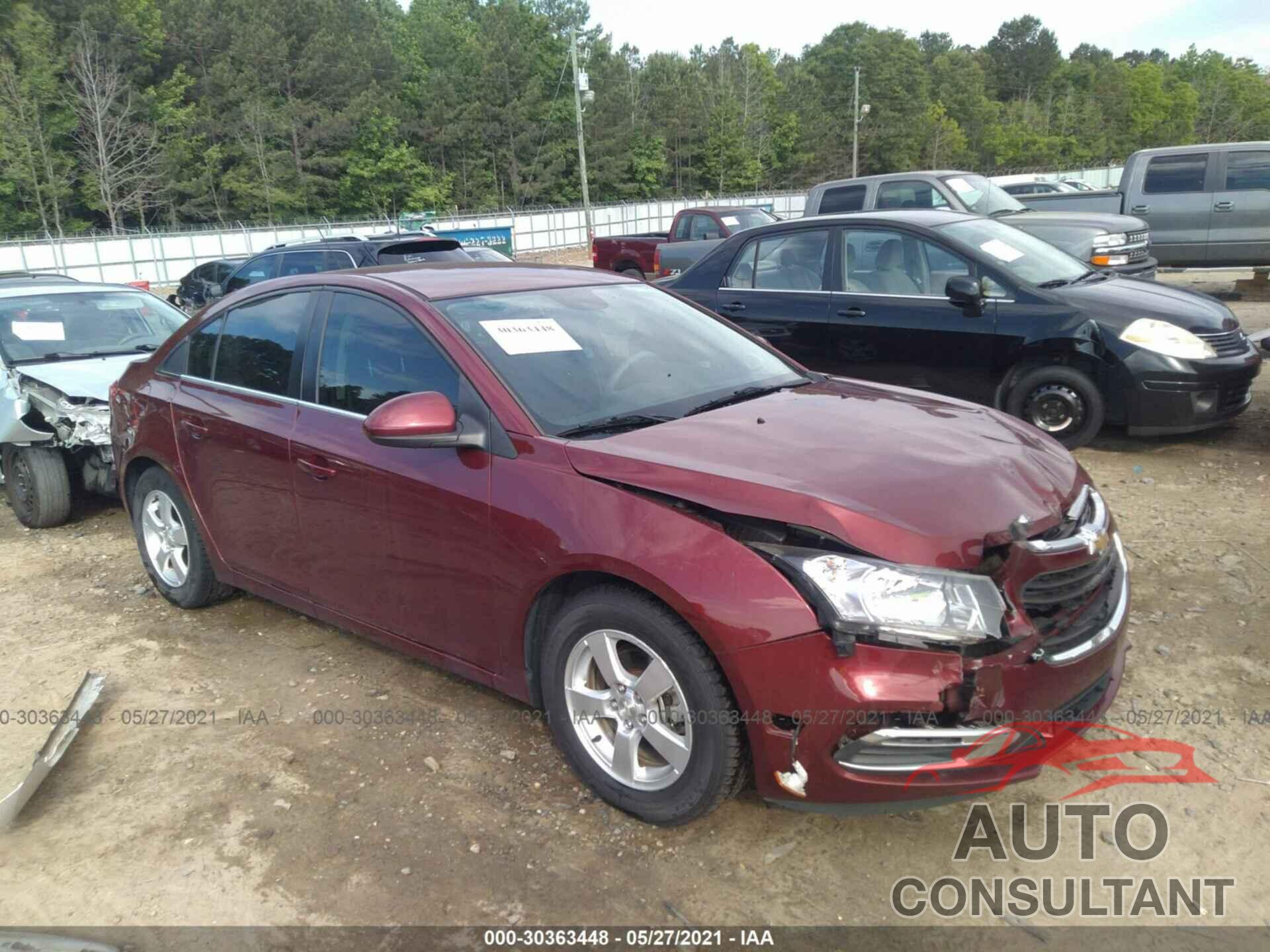 CHEVROLET CRUZE LIMITED 2016 - 1G1PE5SB9G7143678