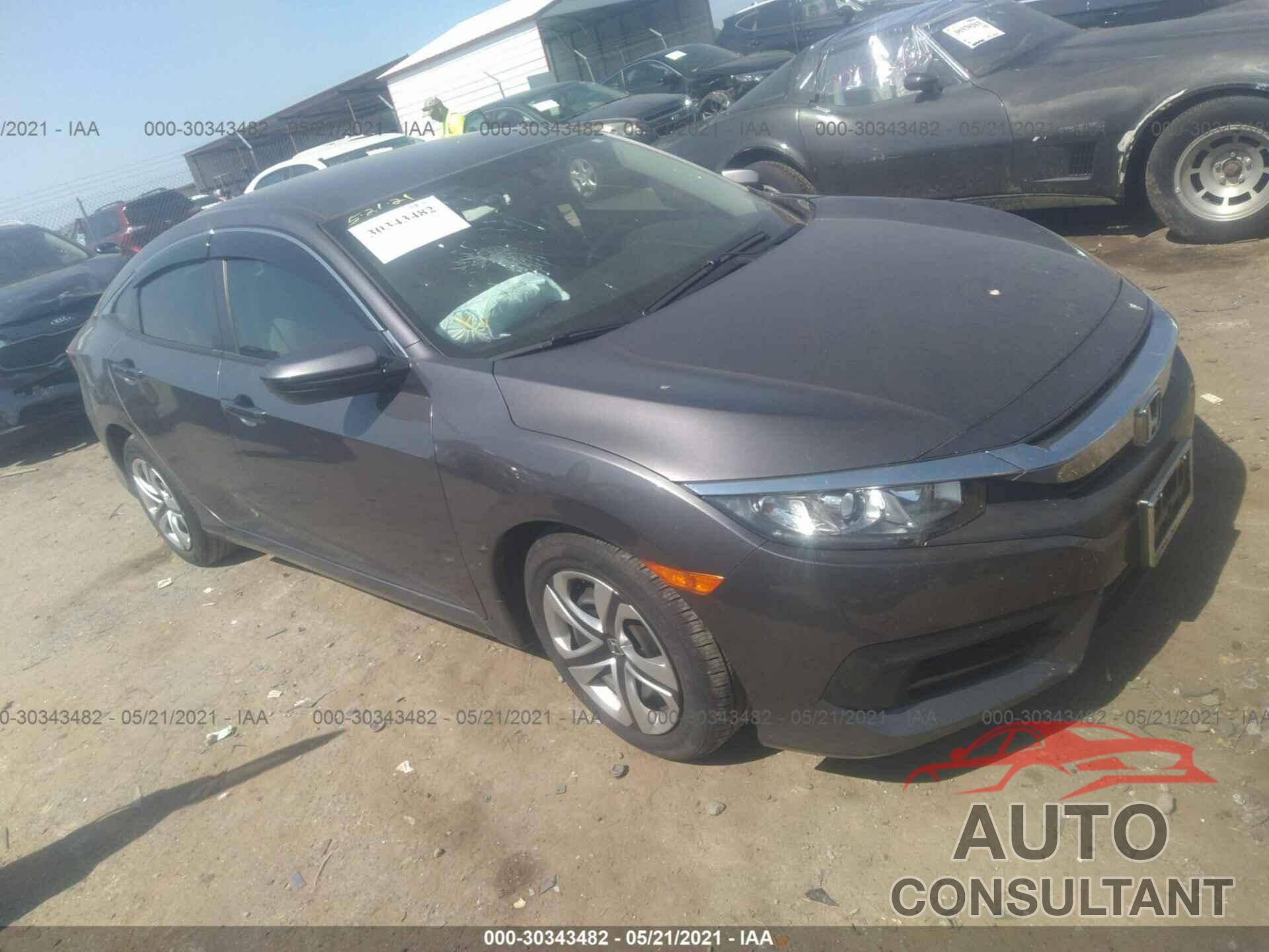 HONDA CIVIC SEDAN 2018 - 2HGFC2F5XJH540485