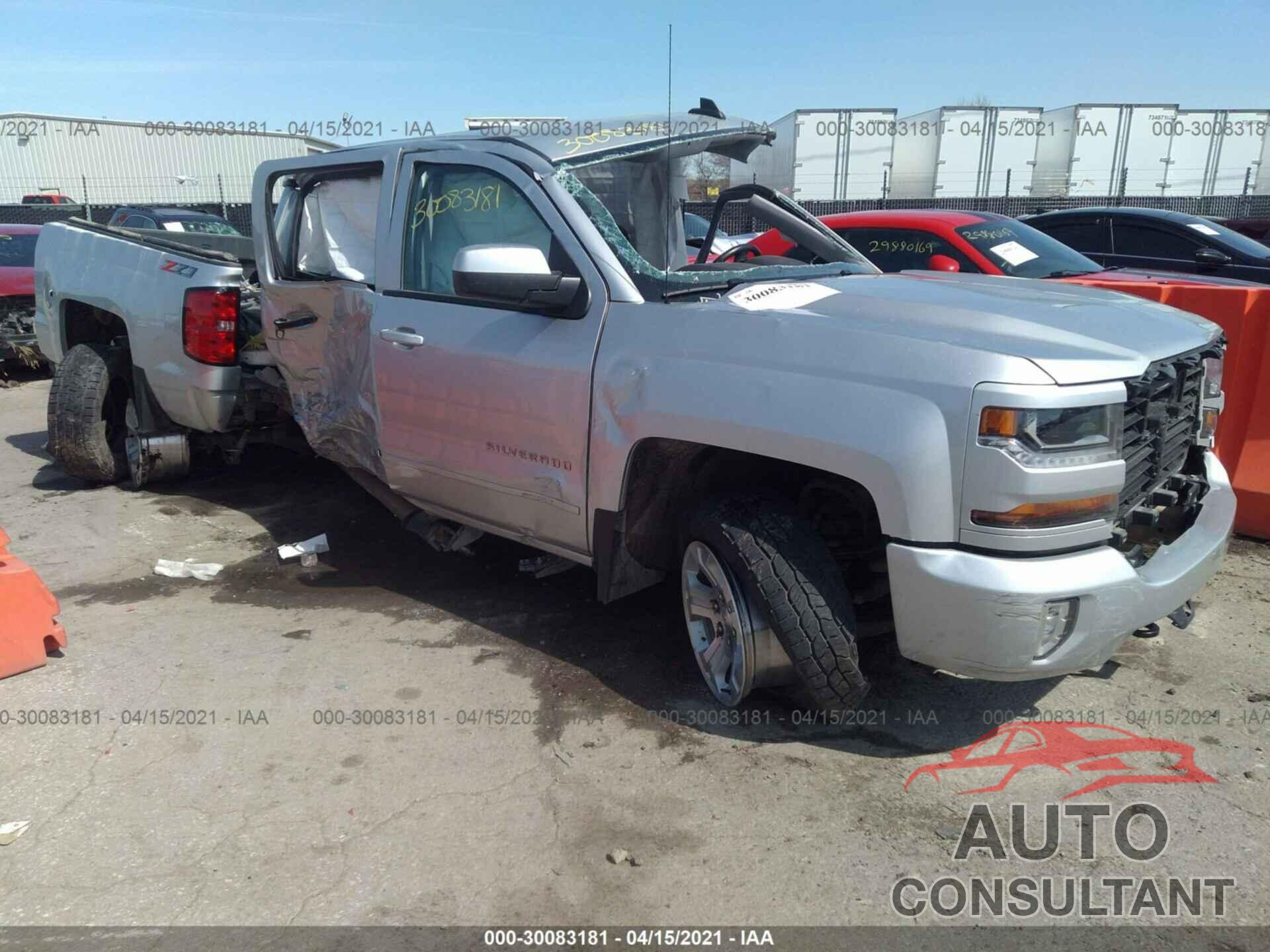 CHEVROLET SILVERADO 1500 2018 - 3GCUKREC9JG532881