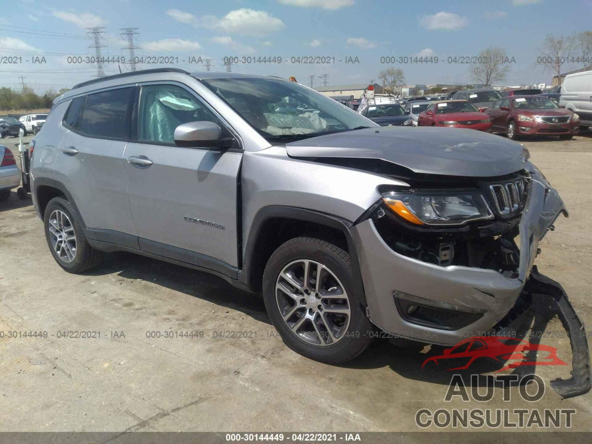 JEEP COMPASS 2017 - 3C4NJDBB0HT616918