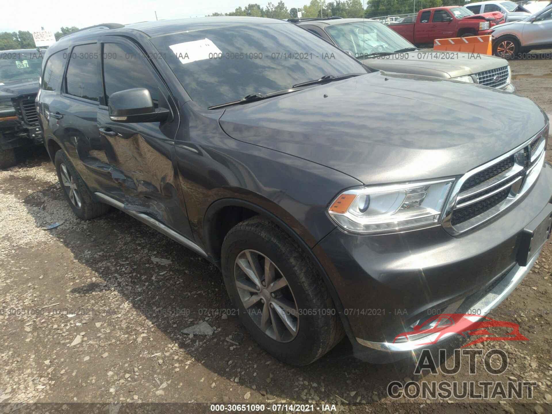 DODGE DURANGO 2016 - 1C4RDJDG7GC315430