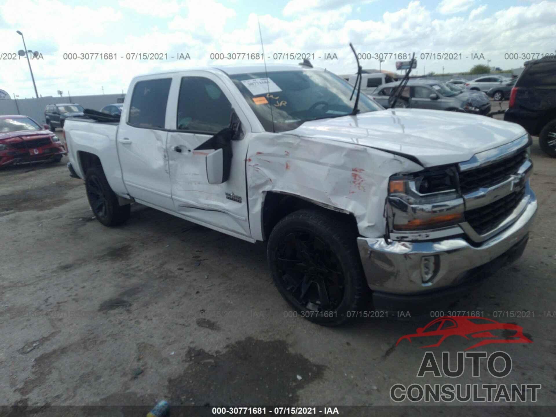CHEVROLET SILVERADO 1500 2018 - 3GCPCREC9JG190603