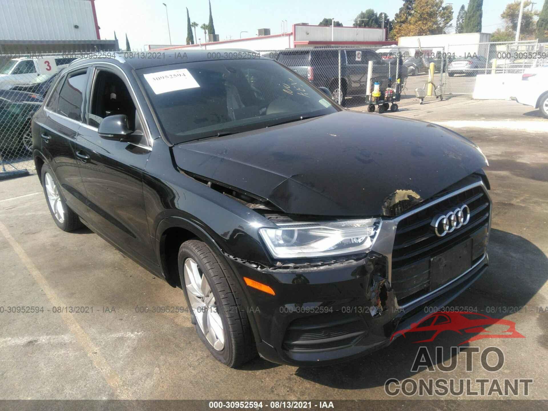 AUDI Q3 2016 - WA1BFCFS3GR008692