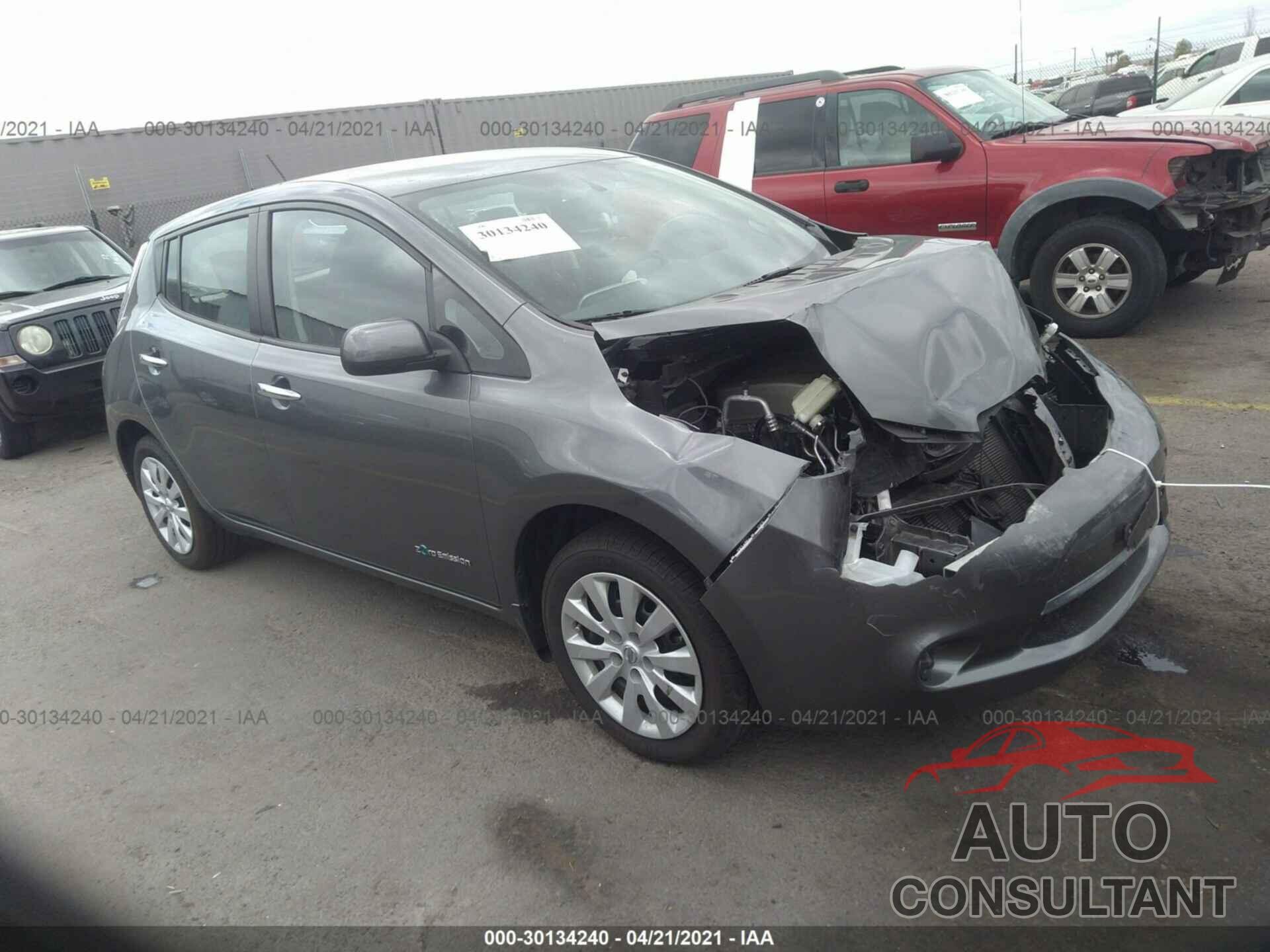 NISSAN LEAF 2017 - 1N4BZ0CP7HC306202