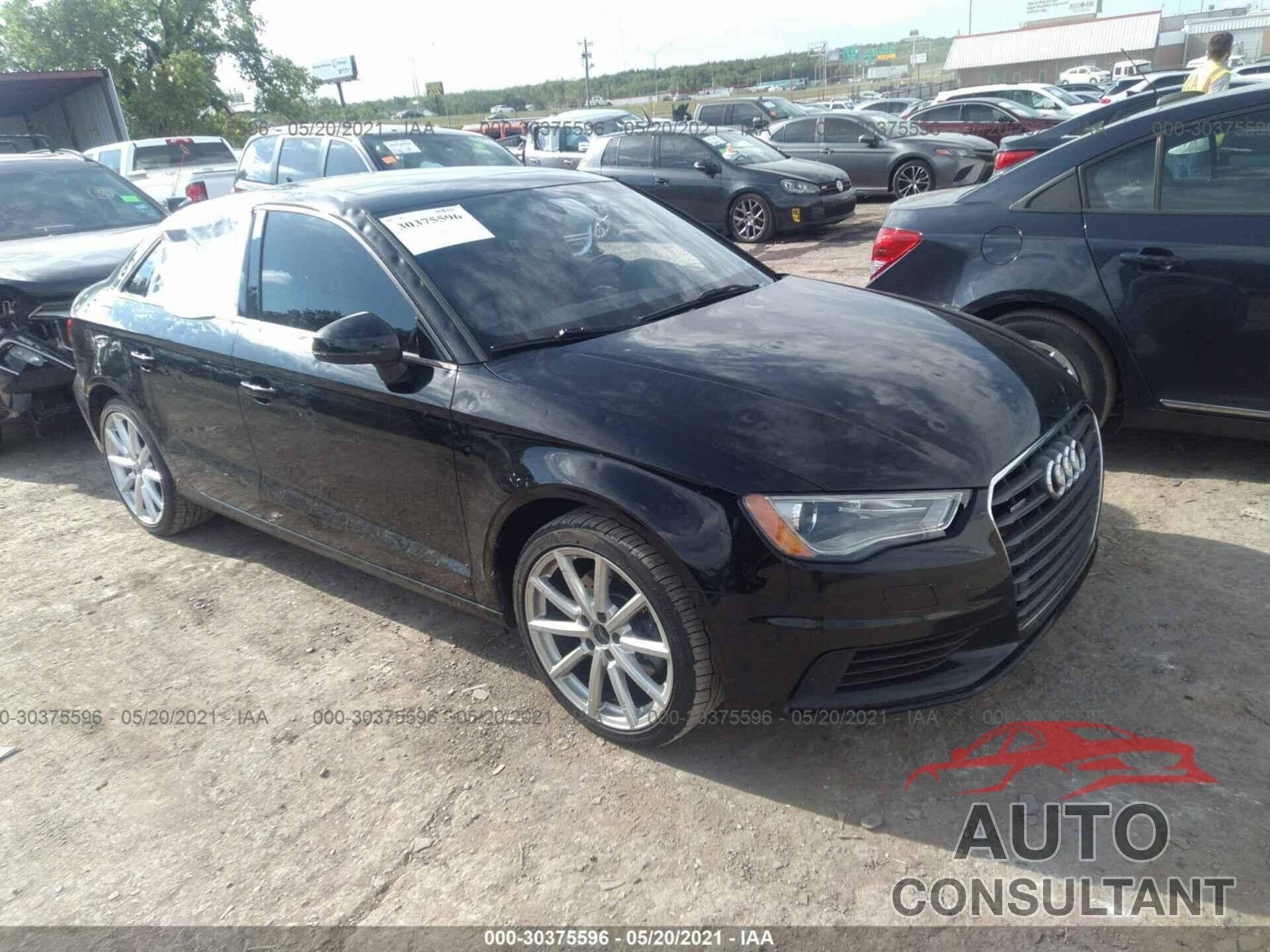 AUDI A3 2016 - WAUB8GFF0G1021504