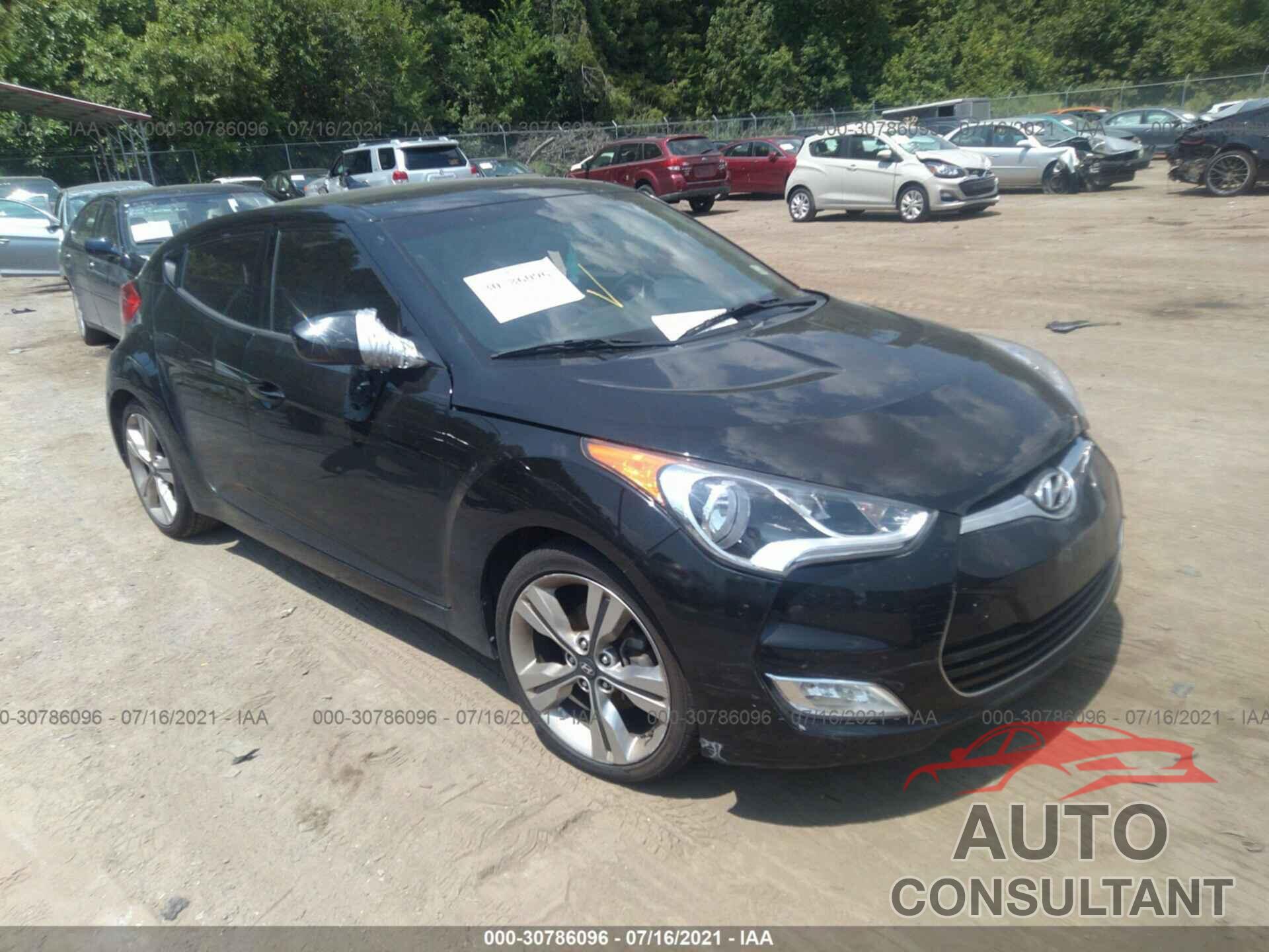 HYUNDAI VELOSTER 2016 - KMHTC6AD3GU257970