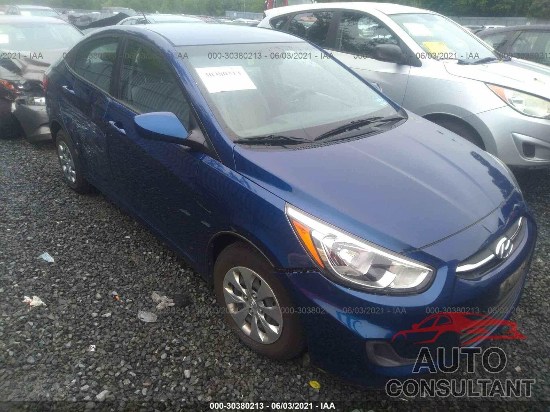 HYUNDAI ACCENT 2016 - KMHCT4AEXGU972757