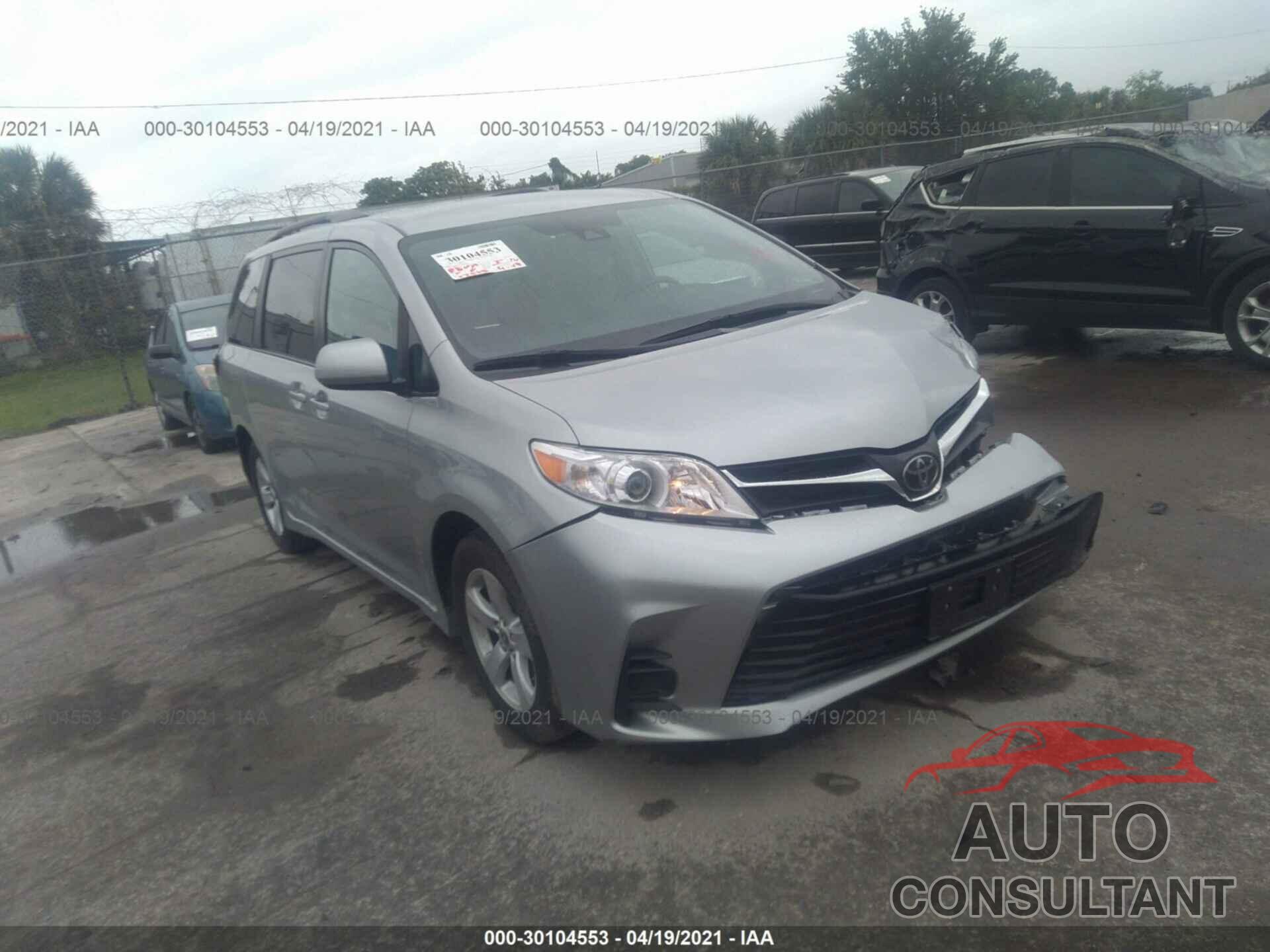 TOYOTA SIENNA 2020 - 5TDKZ3DCXLS069526