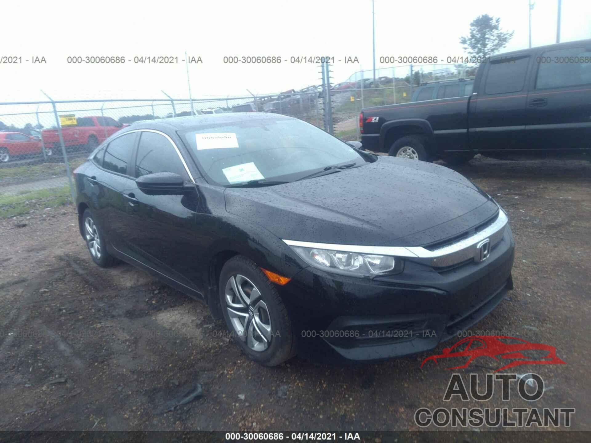 HONDA CIVIC SEDAN 2016 - 19XFC2F54GE037070