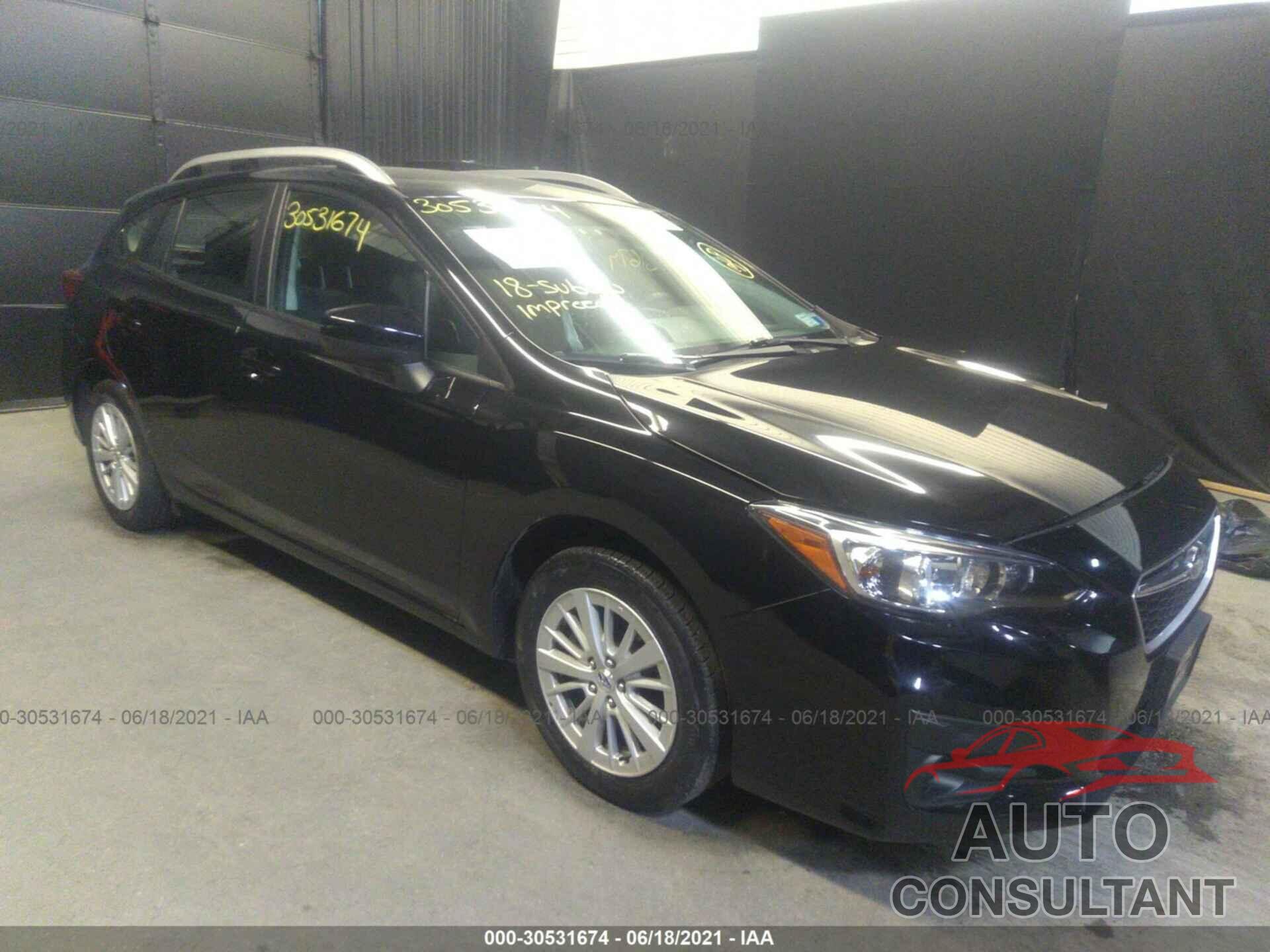 SUBARU IMPREZA 2018 - 4S3GTAB63J3747511