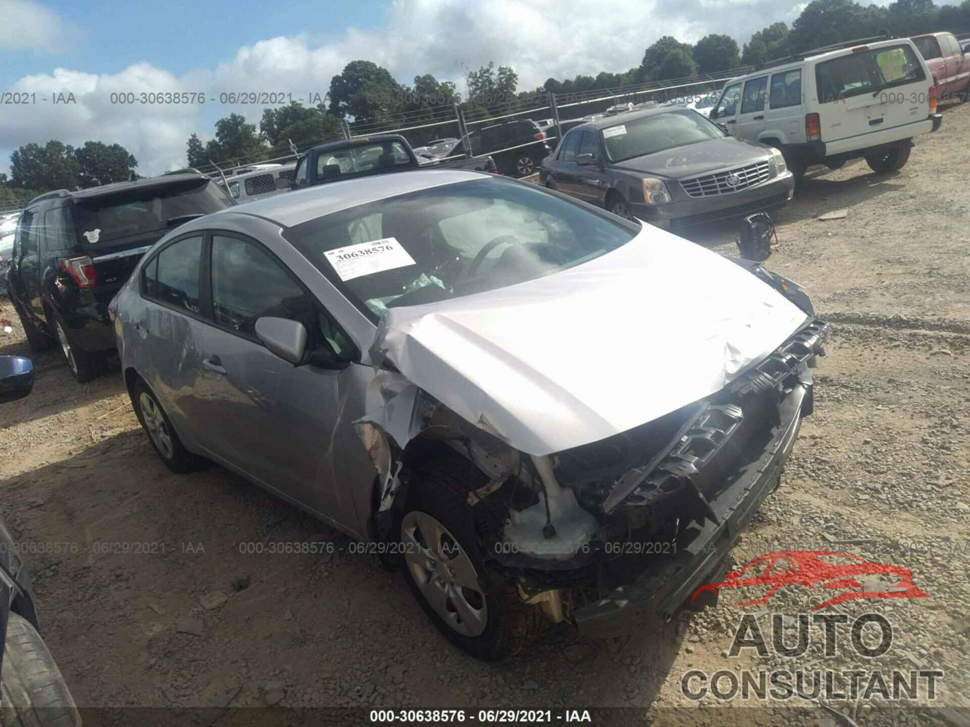 KIA FORTE 2017 - 3KPFK4A77HE089222