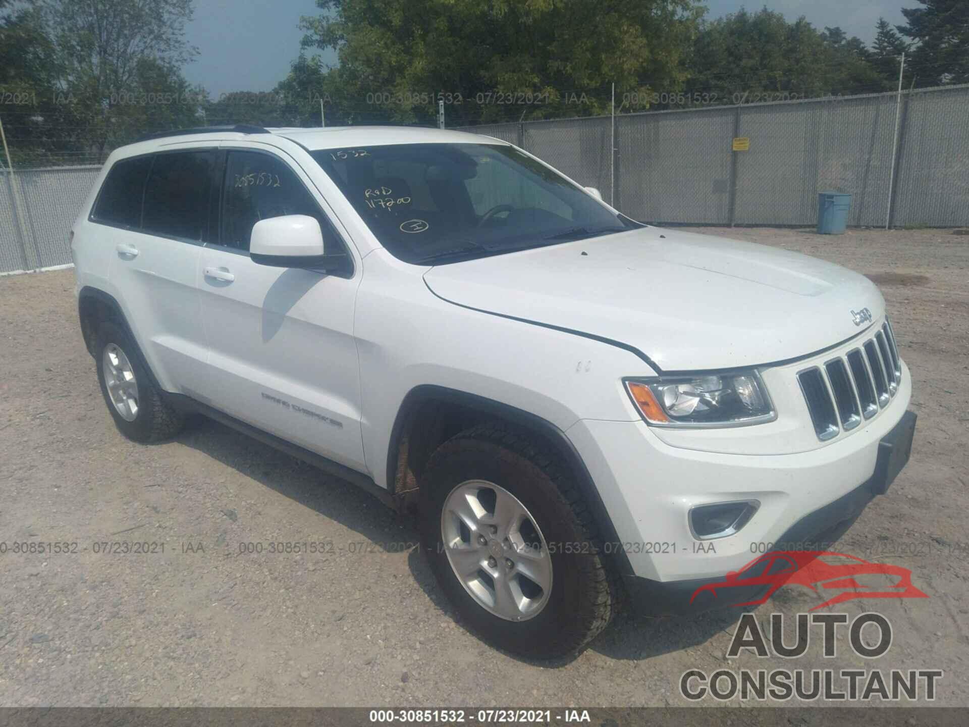 JEEP GRAND CHEROKEE 2016 - 1C4RJFAG0GC462229