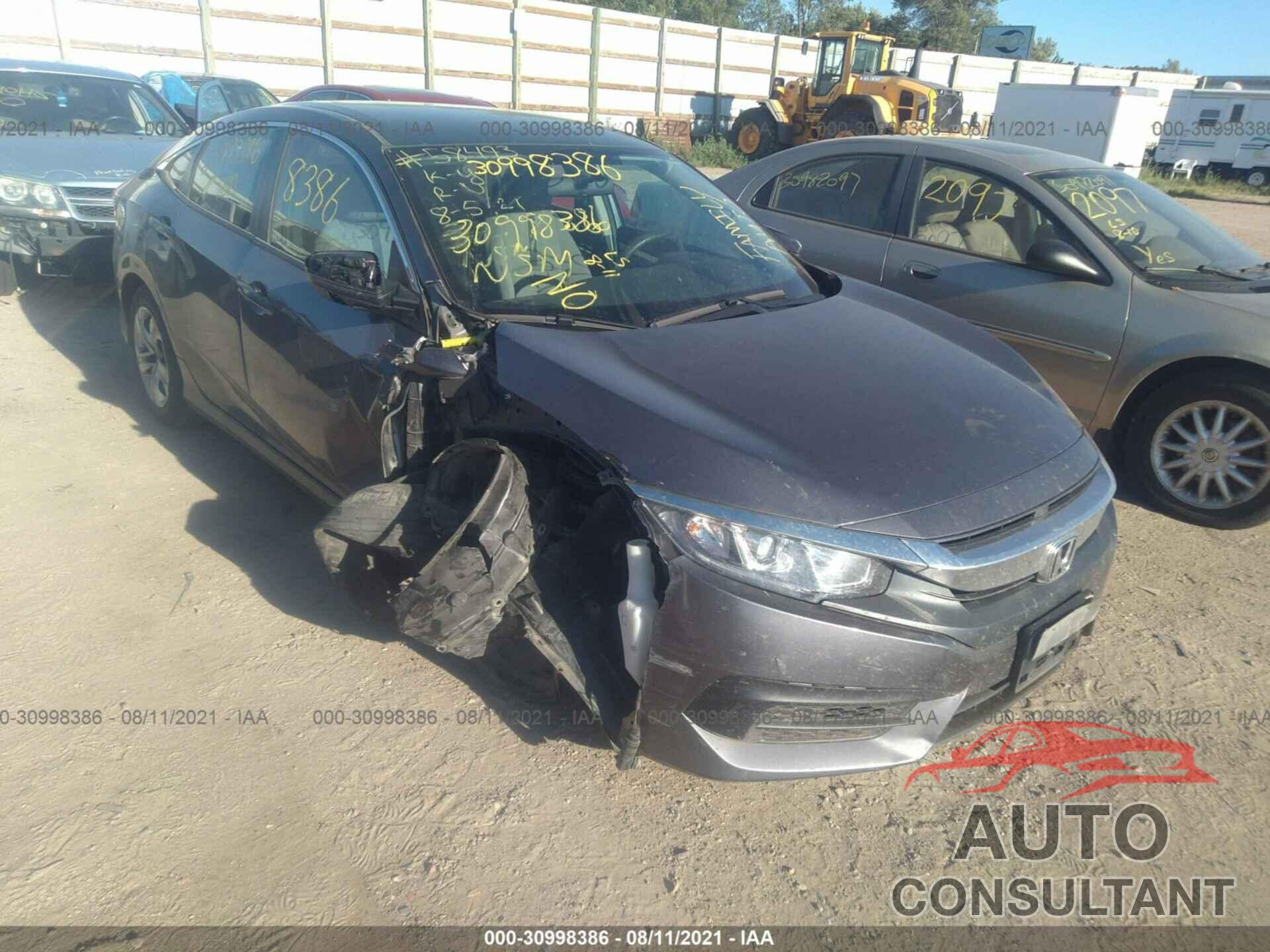 HONDA CIVIC SEDAN 2017 - 19XFC2F58HE077248