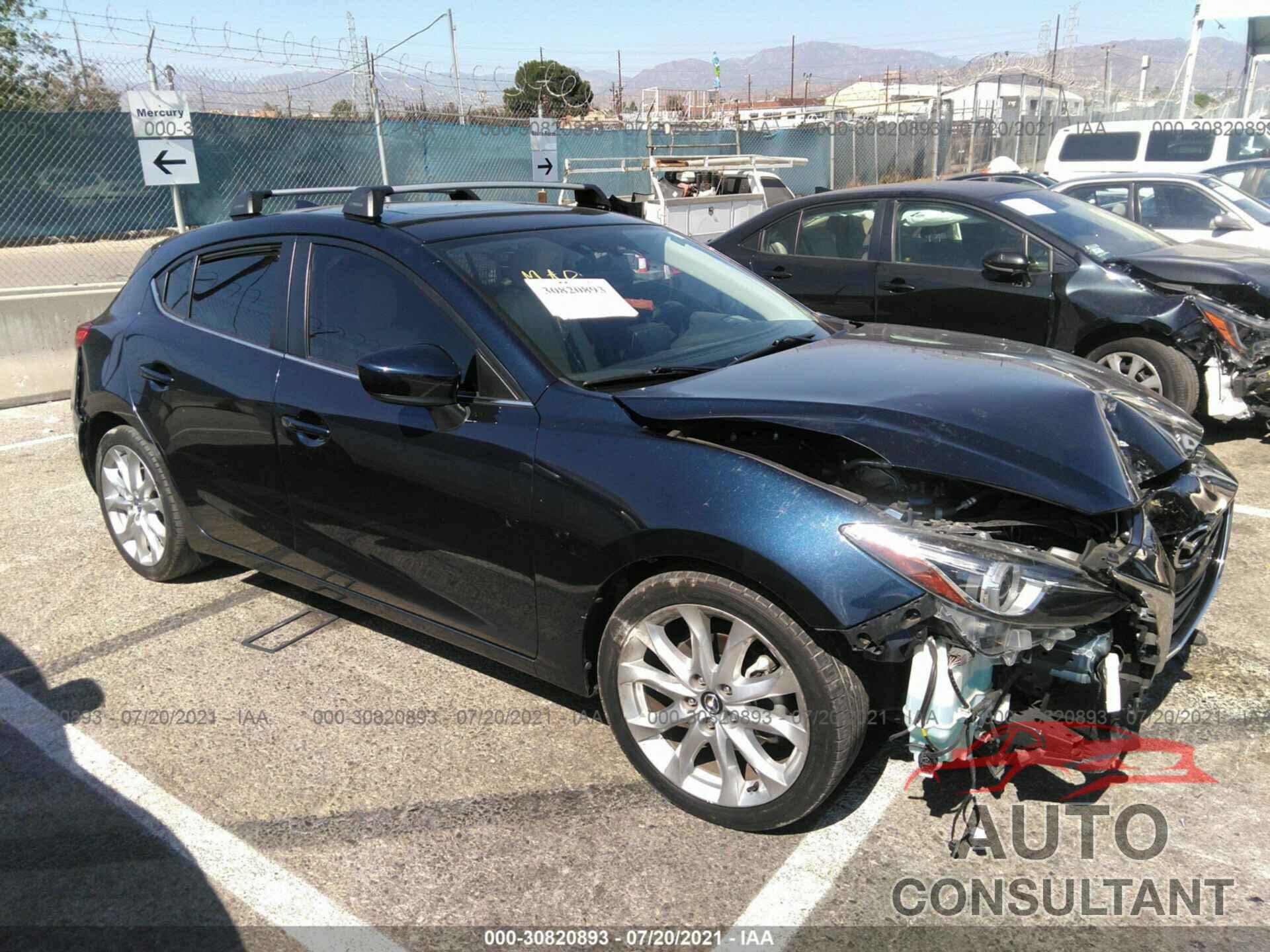 MAZDA MAZDA3 2016 - JM1BM1N32G1335268