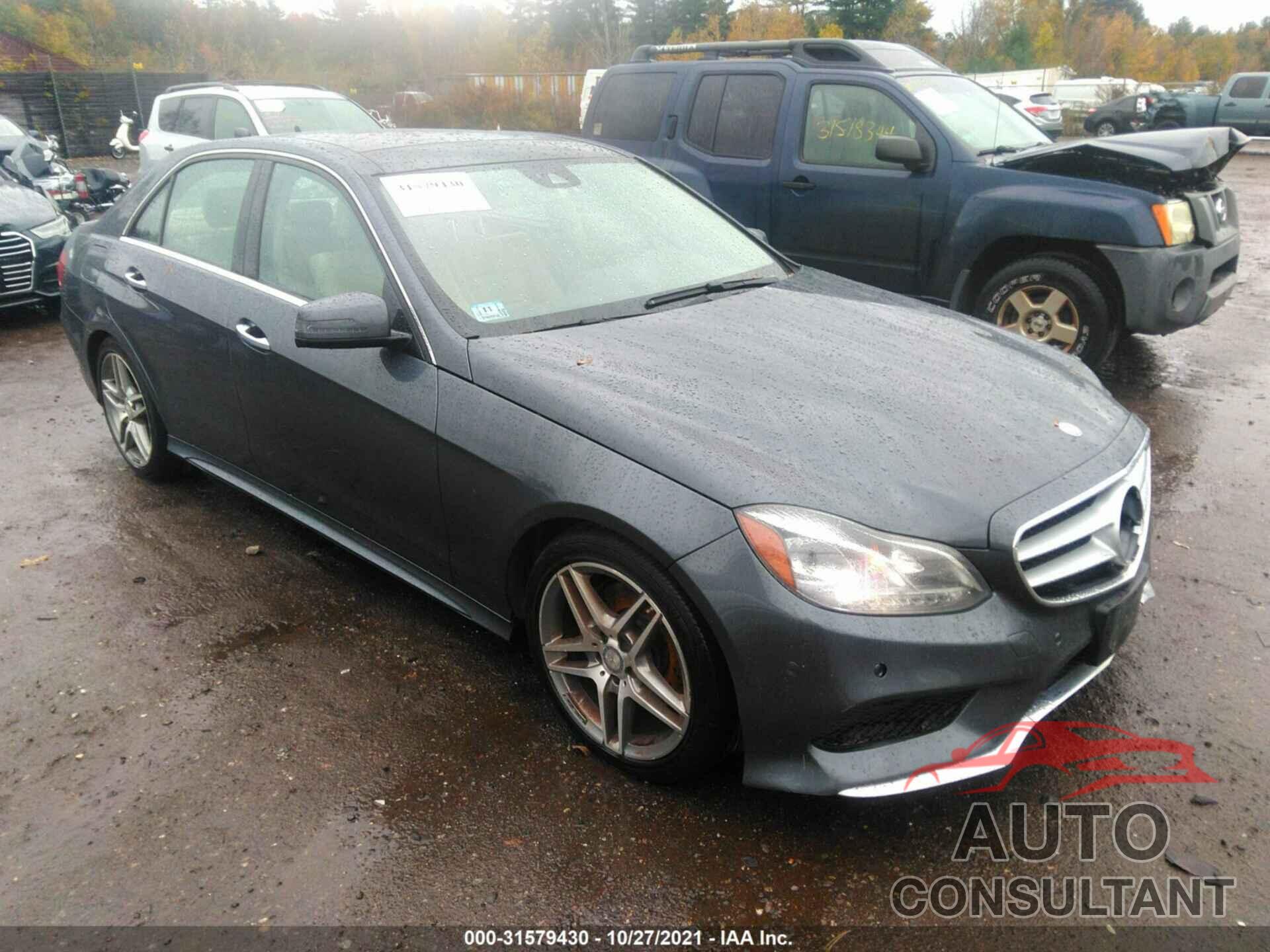 MERCEDES-BENZ E-CLASS 2016 - WDDHF8JB9GB194256