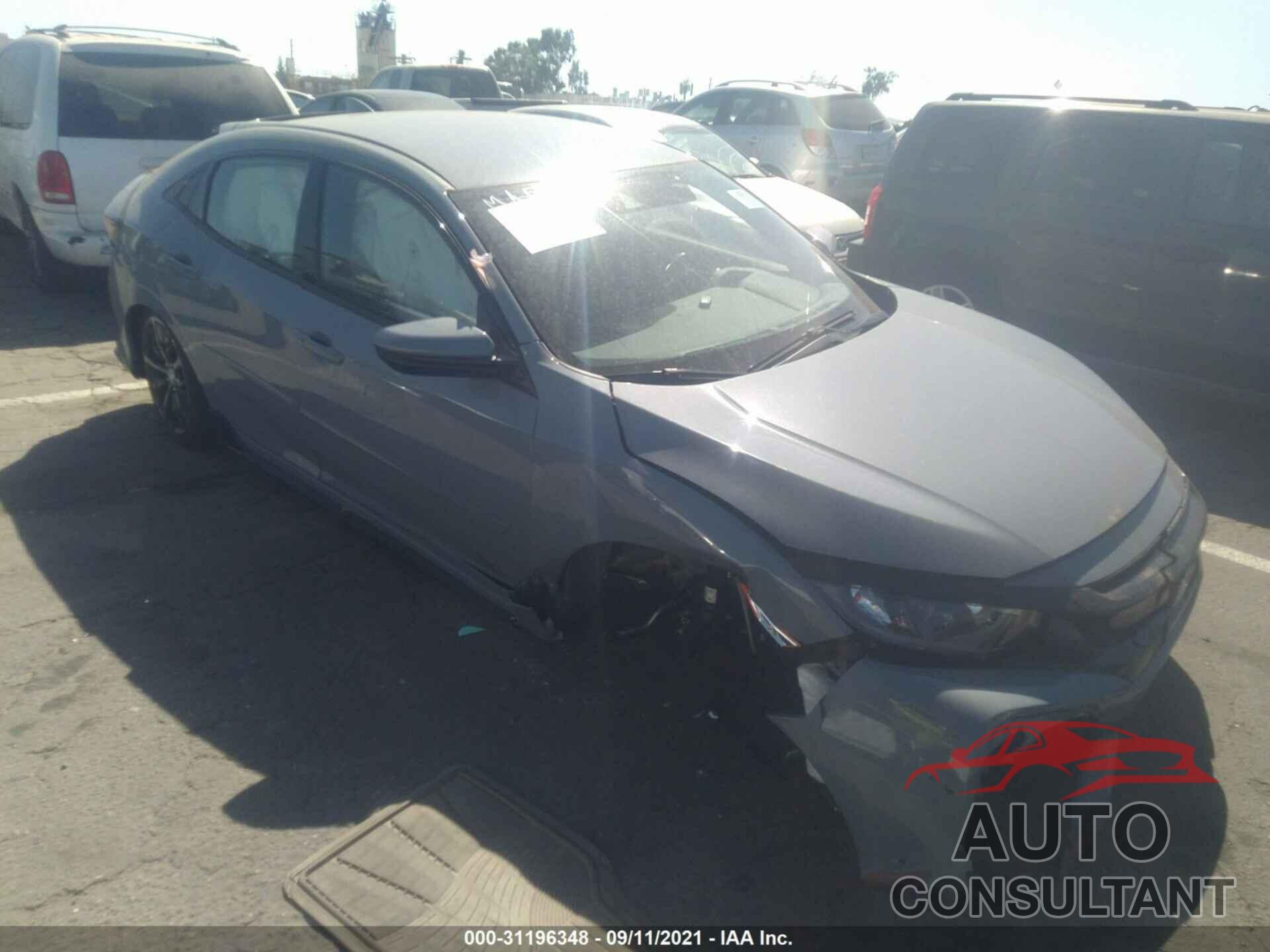 HONDA CIVIC HATCHBACK 2021 - SHHFK7H40MU418939